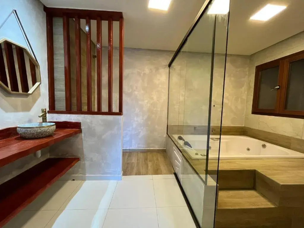 Deluxe Suite with Spa Bath in Pousada Sete Mares Deluxe Suite with Spa Bath in Pousada Sete Mares