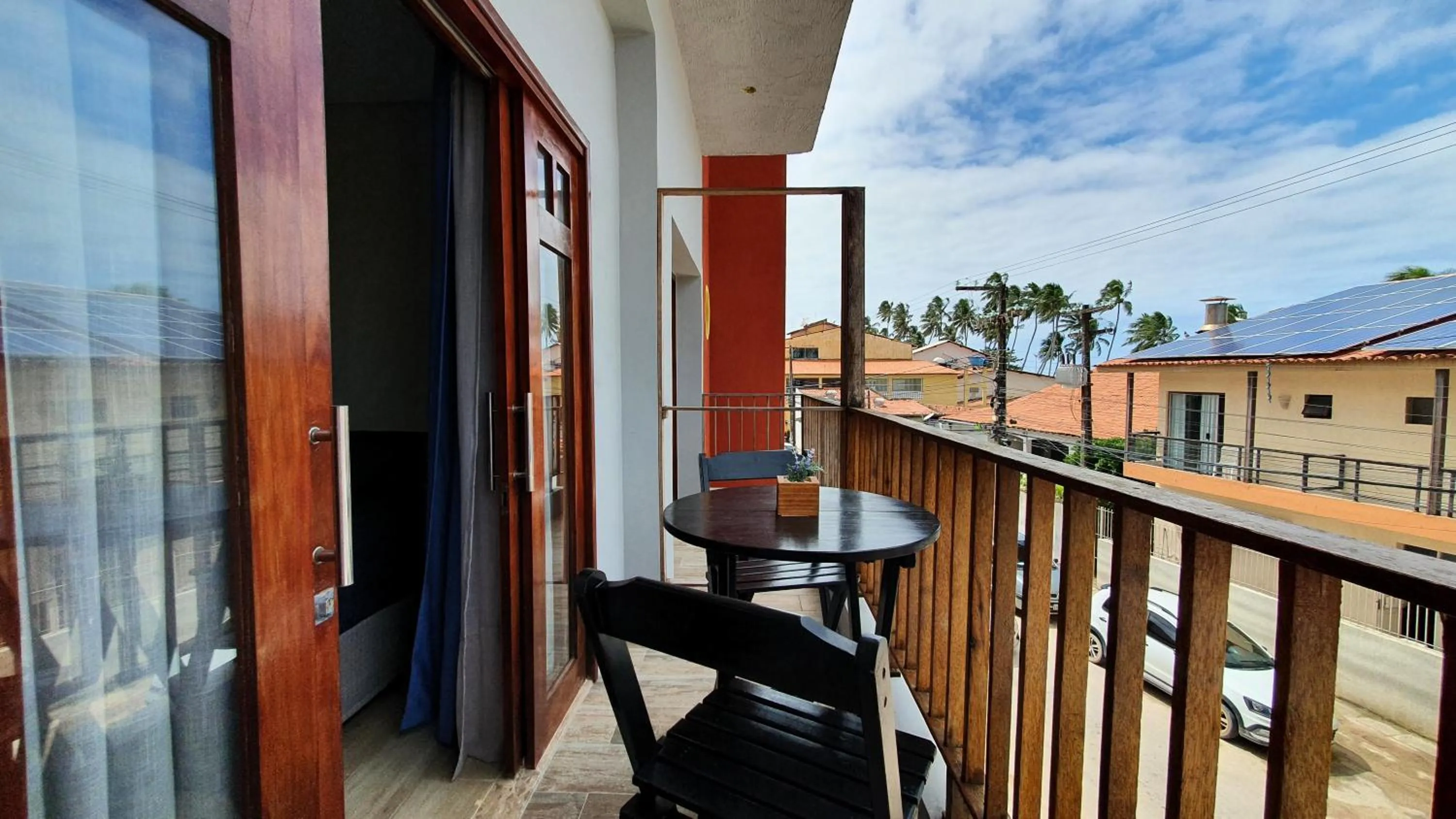 Balcony/Terrace in Pousada Sete Mares