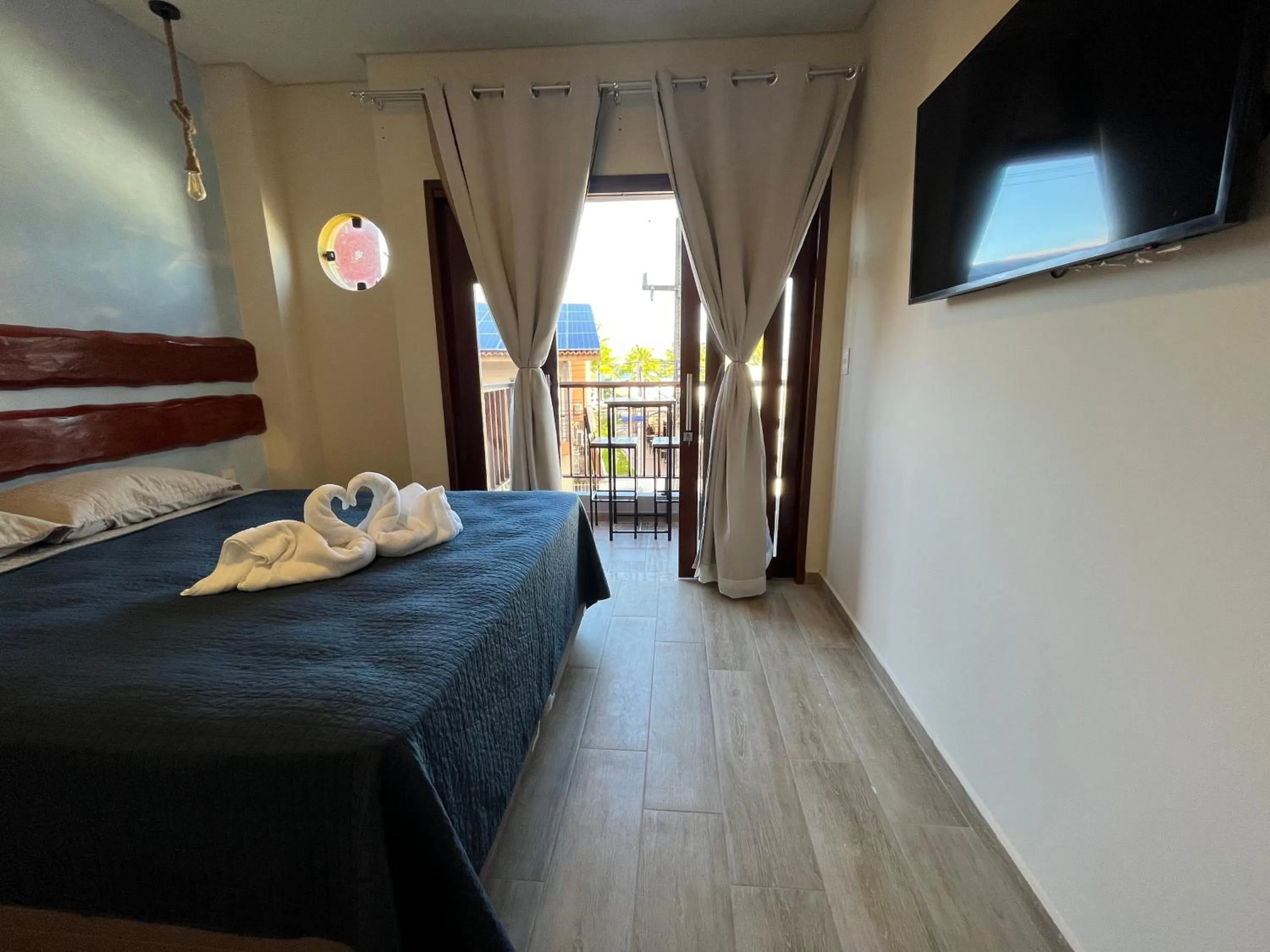 Bed in Pousada Sete Mares