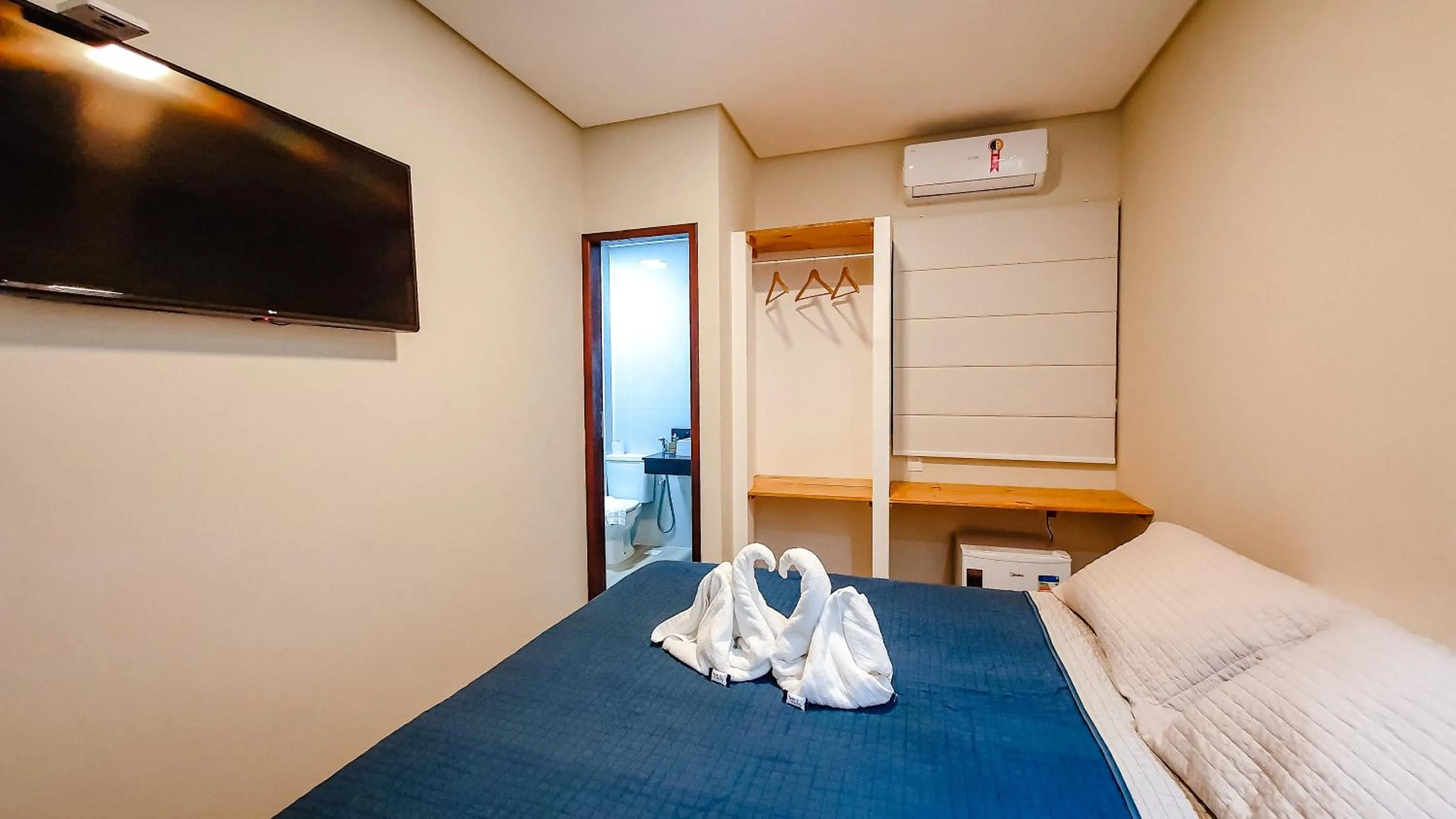 Bed in Pousada Sete Mares