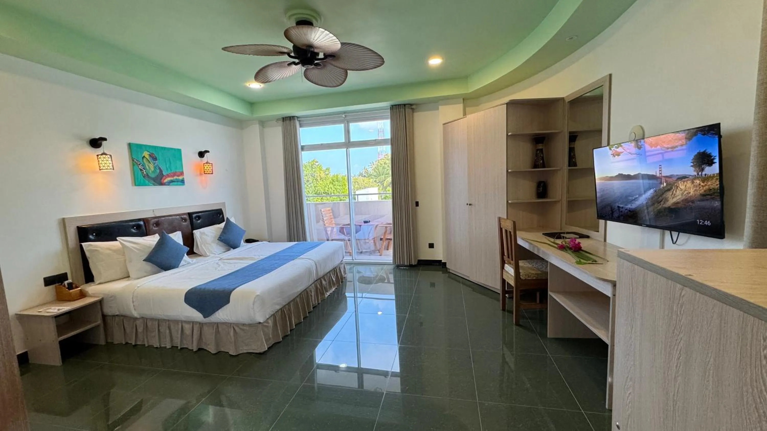 Bedroom, Bed in Alimas Holiday Retreat Maldives