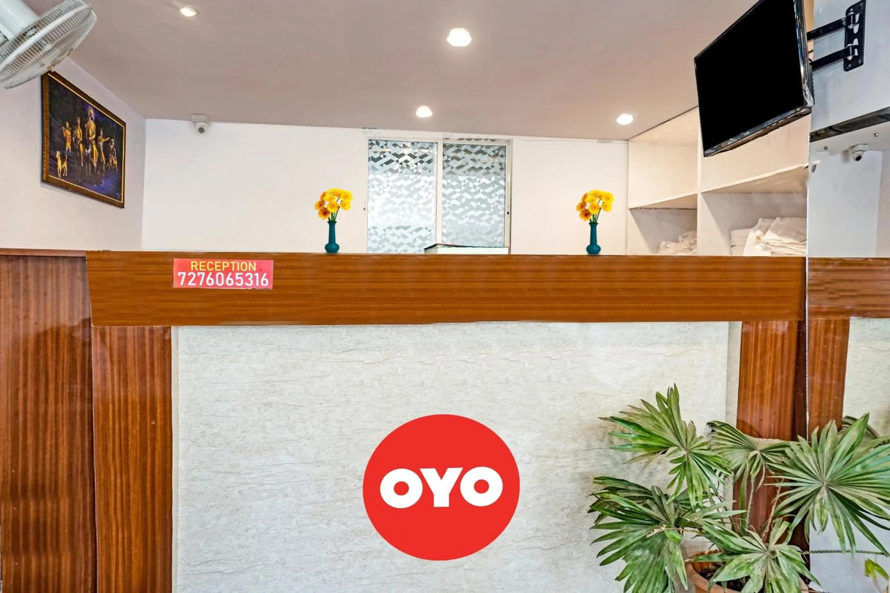 Lobby or reception in Hotel O Way Point