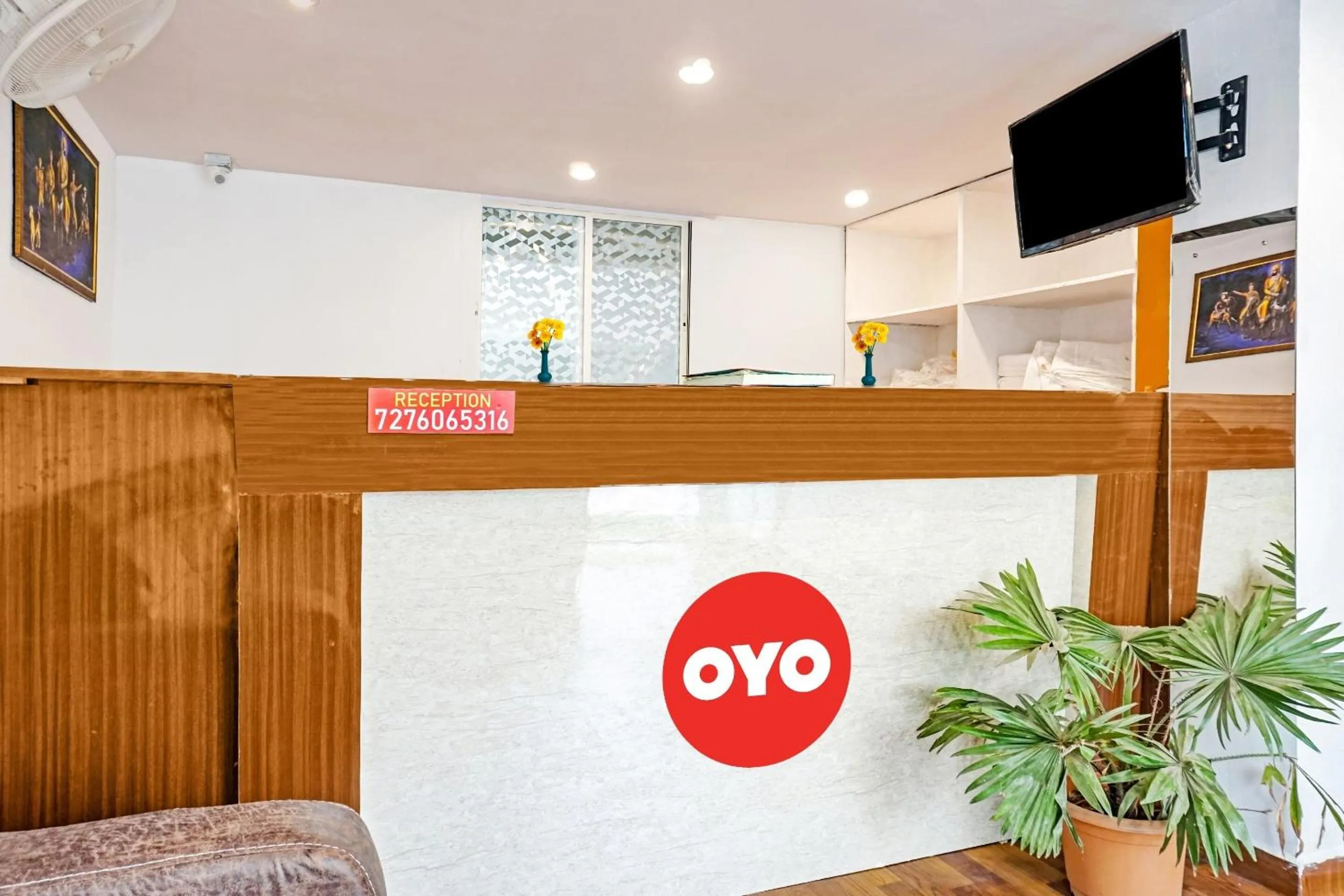 Lobby or reception in Hotel O Way Point