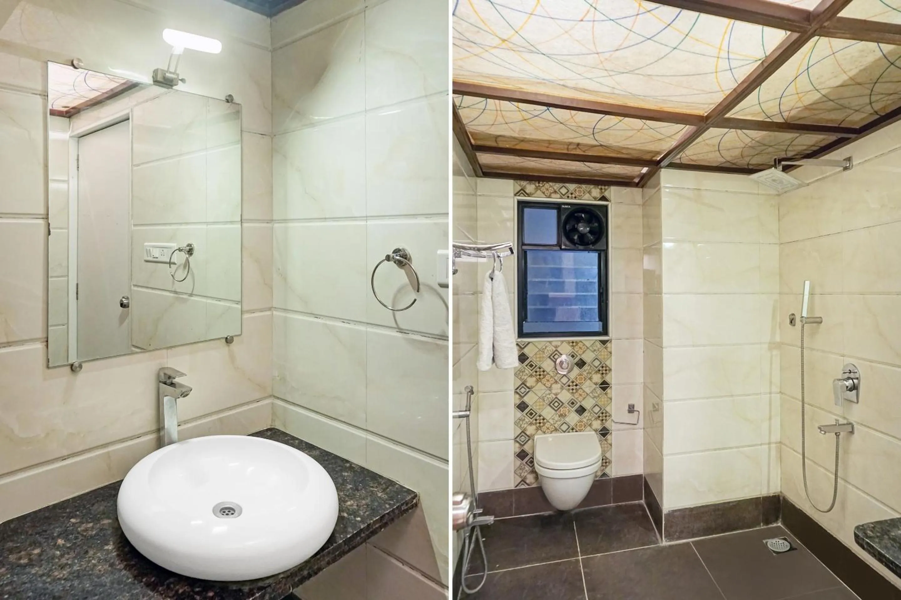Bathroom in Super Townhouse OAK Gharonda Residency Near Sant Tukaram Nagar Metro Station