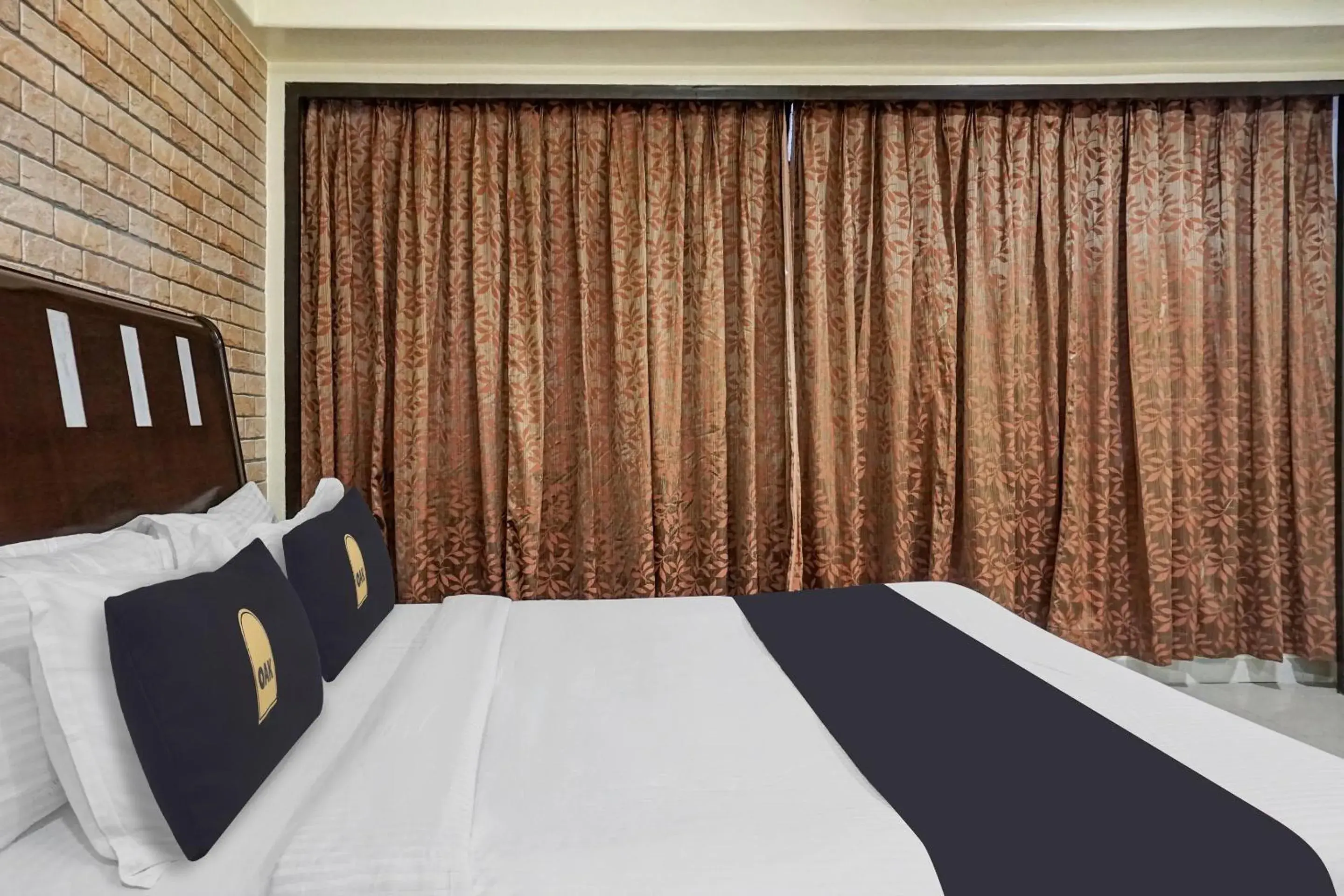 Bedroom, Bed in Townhouse OAK Gharonda Residency Near Sant Tukaram Nagar Metro Station Bedroom, Bed in Townhouse OAK Gharonda Residency Near Sant Tukaram Nagar Metro Station