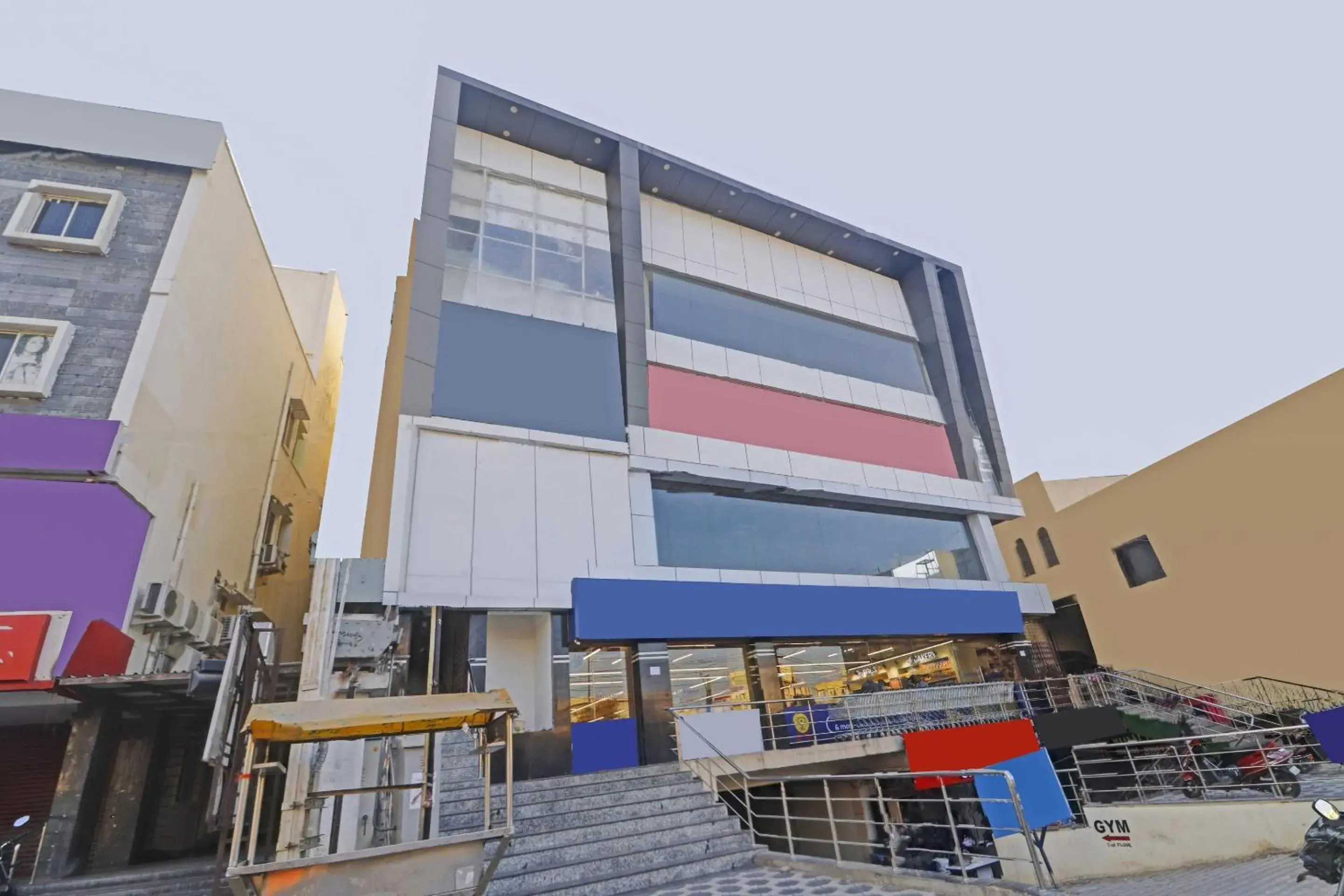 Facade/entrance in Capital O Sai Balaji Near Golconda Fort Facade/entrance in Capital O Sai Balaji Near Golconda Fort