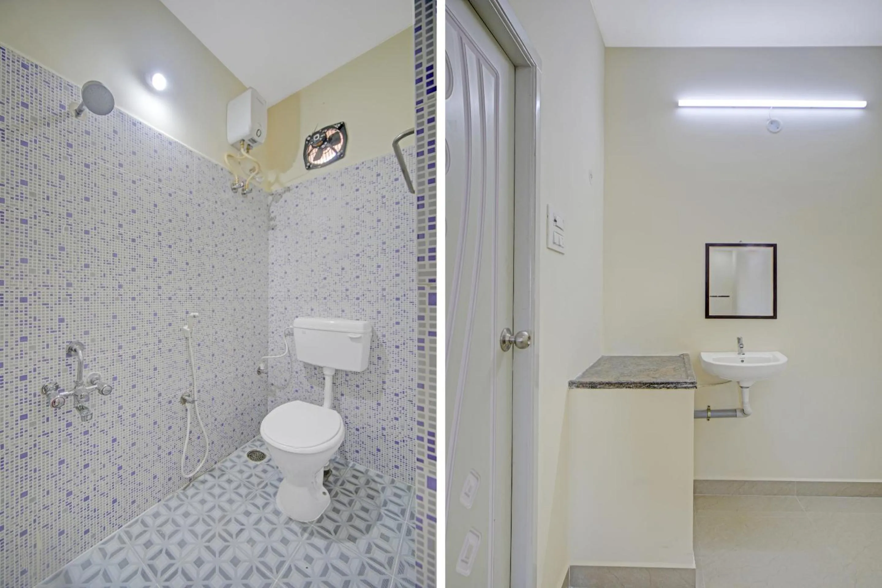 Bathroom in Hotel O Vsv Guest House