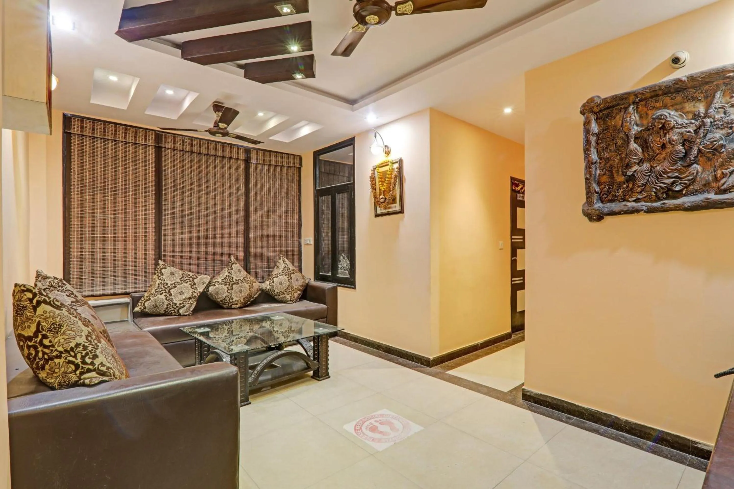 Lobby or reception, Bed in Super Capital O Townhouse Govinda Royal