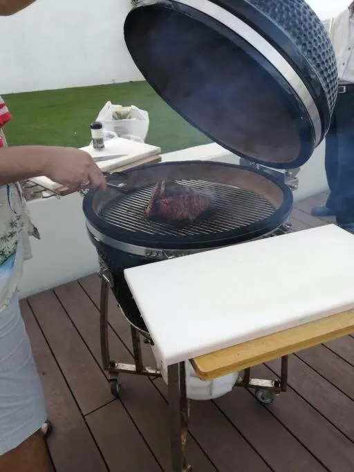 BBQ facilities in SALTY HOUSE：海が目の前！