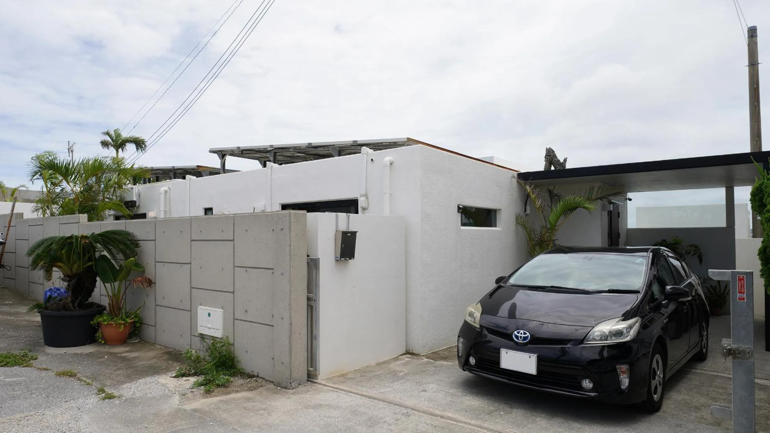 Parking in SALTY HOUSE：海が目の前！