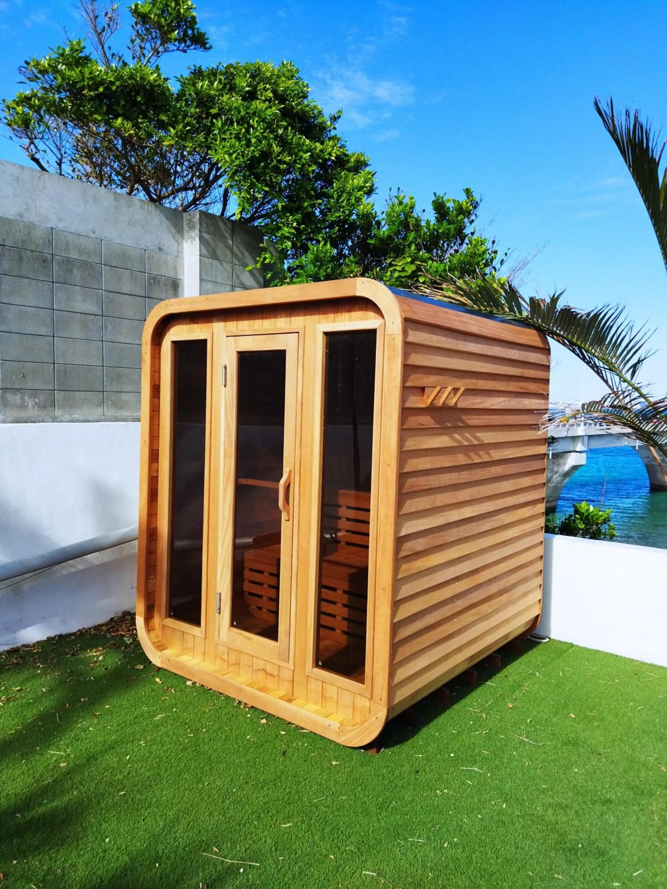 Sauna in SALTY HOUSE：海が目の前！