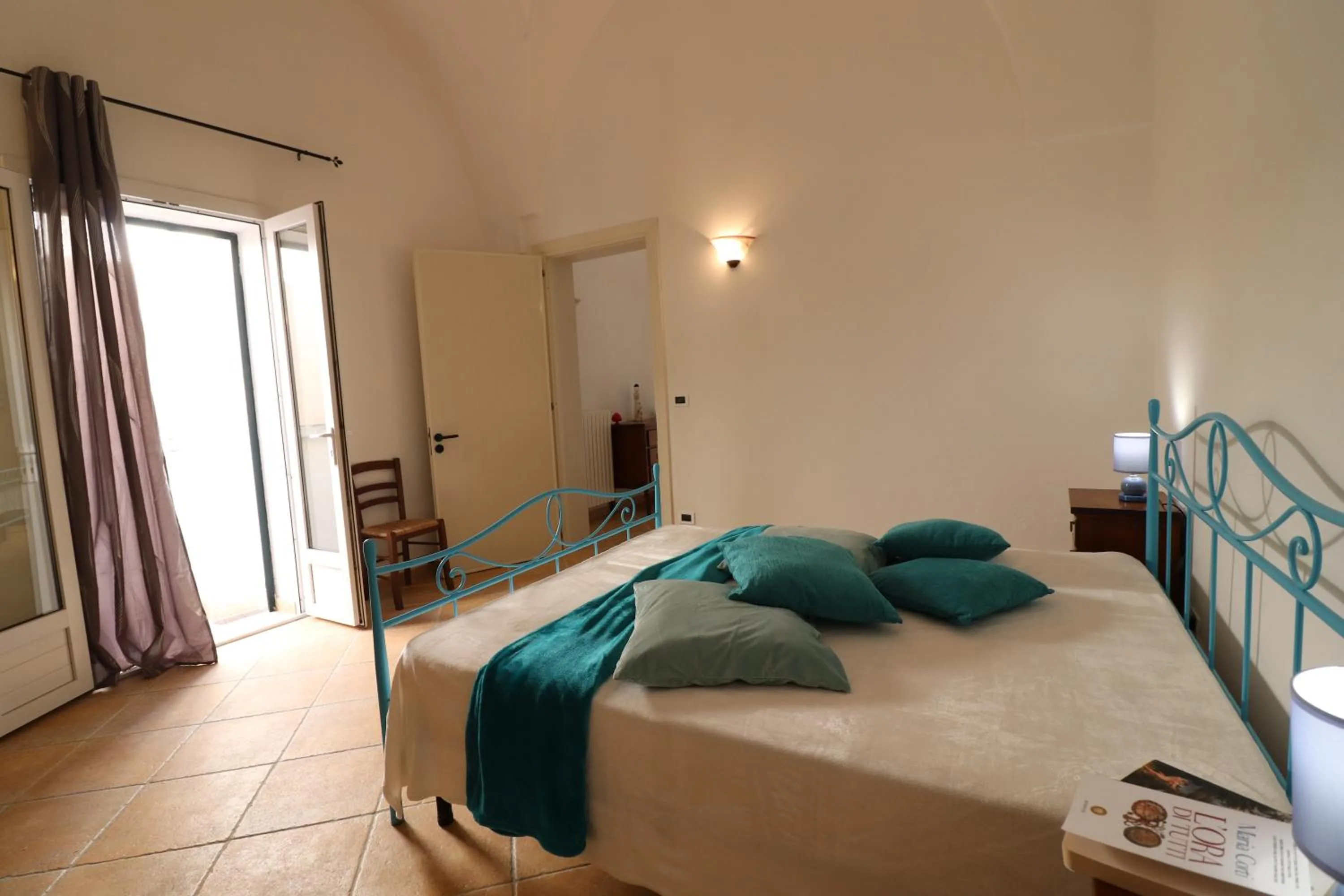 Bedroom, Bed in Casa Rachele Salento Charm and the Sea Just Steps Away, in the Heart of Otrant