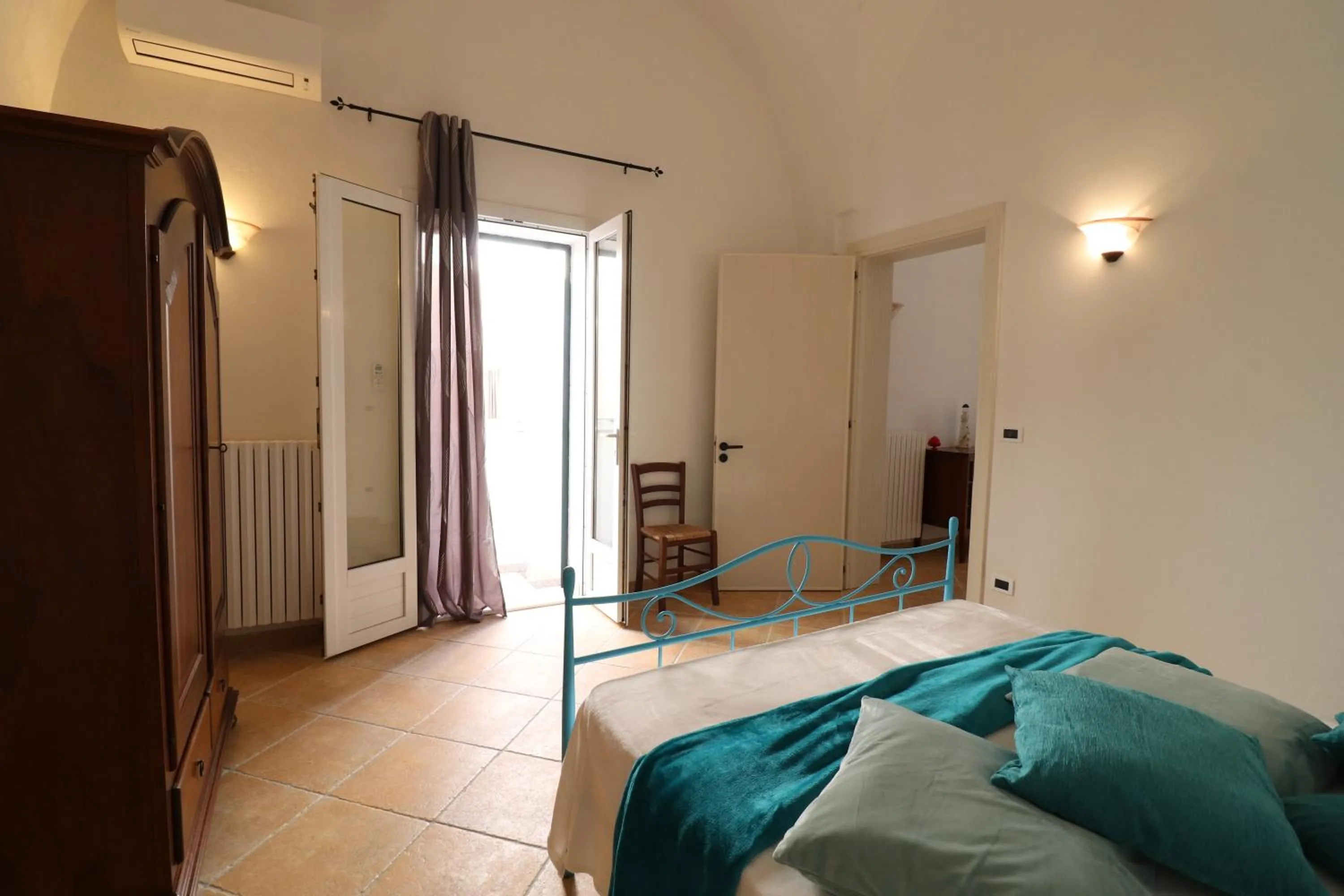 Bedroom, Bed in Casa Rachele Salento Charm and the Sea Just Steps Away, in the Heart of Otrant