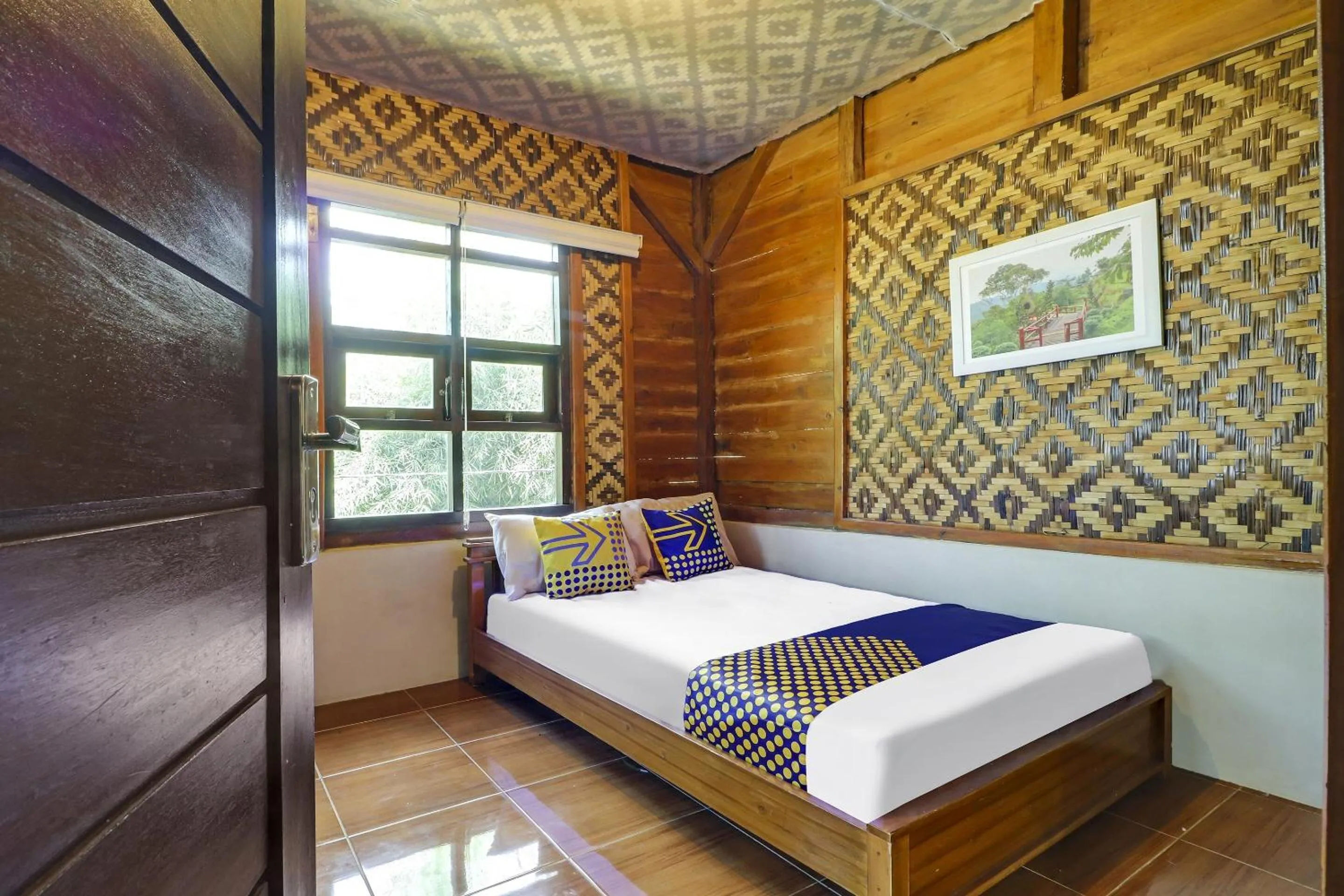 Bedroom, Bed in Hotel O Desa Wisata Guranteng