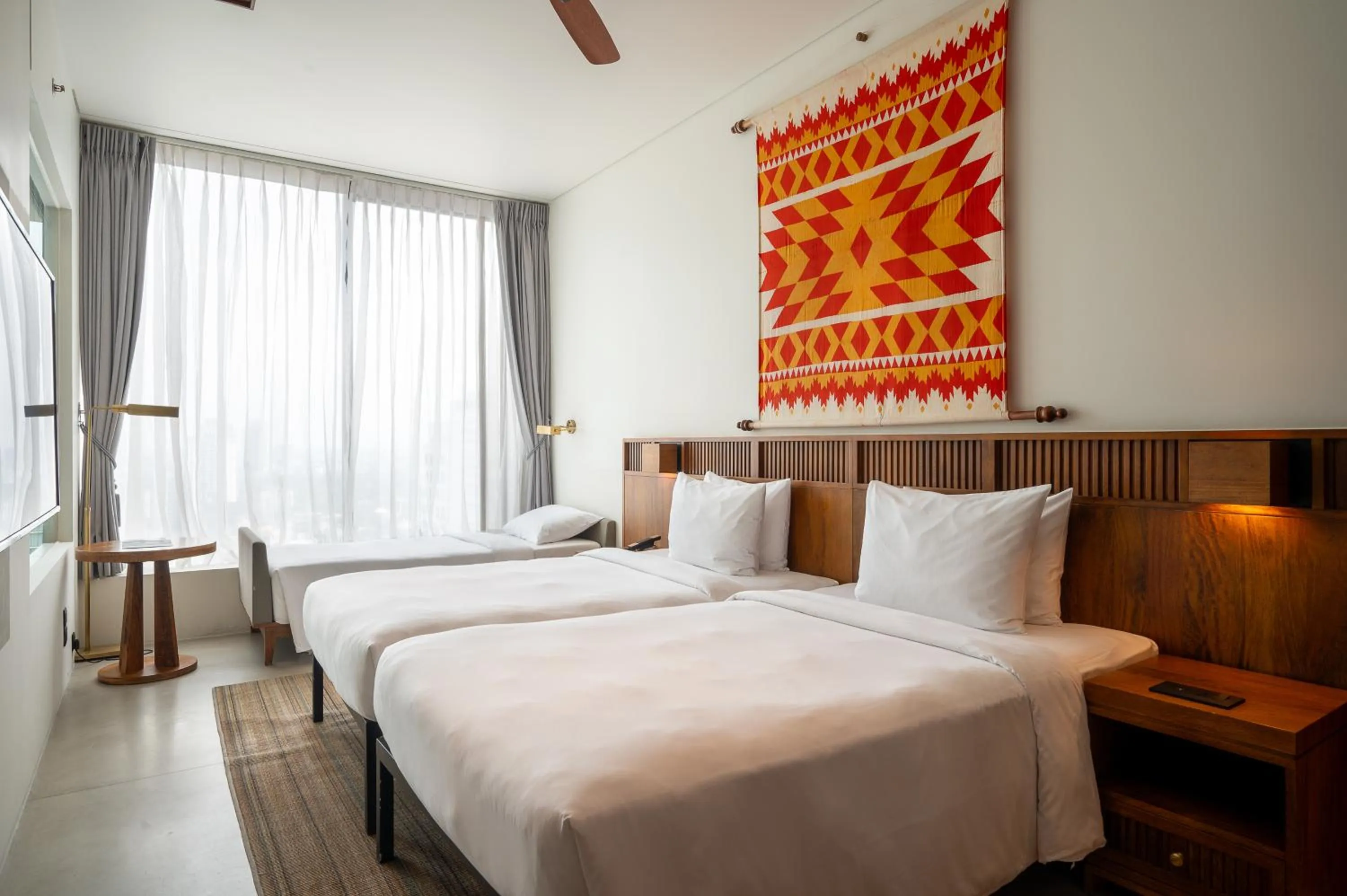 Bed in Granbell Hotel Colombo