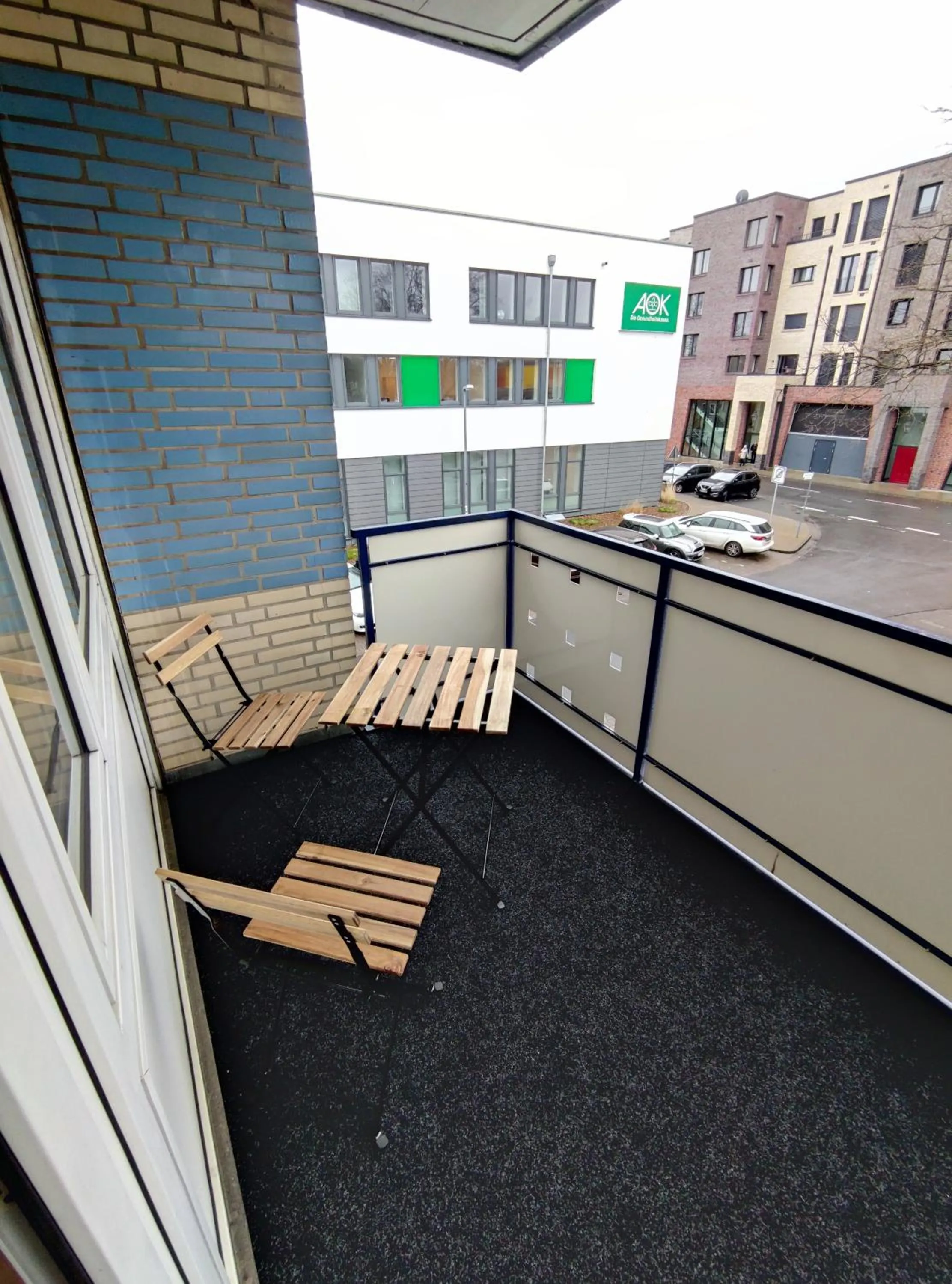 Balcony/Terrace in Gästehaus am Bahnhof, Self-Check-In