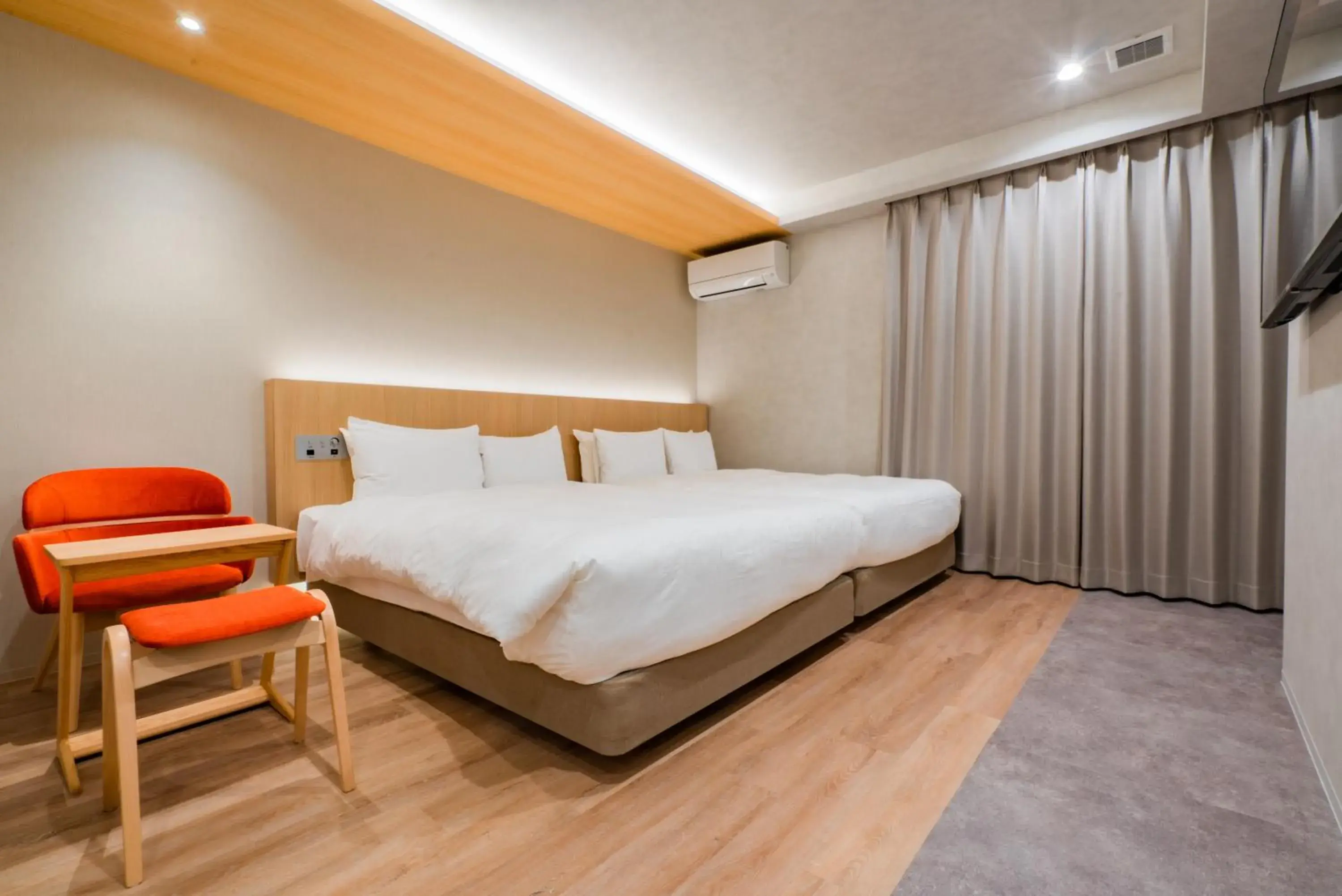 Bed in Randor Hotel Hiroshima Prestige Bed in Randor Hotel Hiroshima Prestige