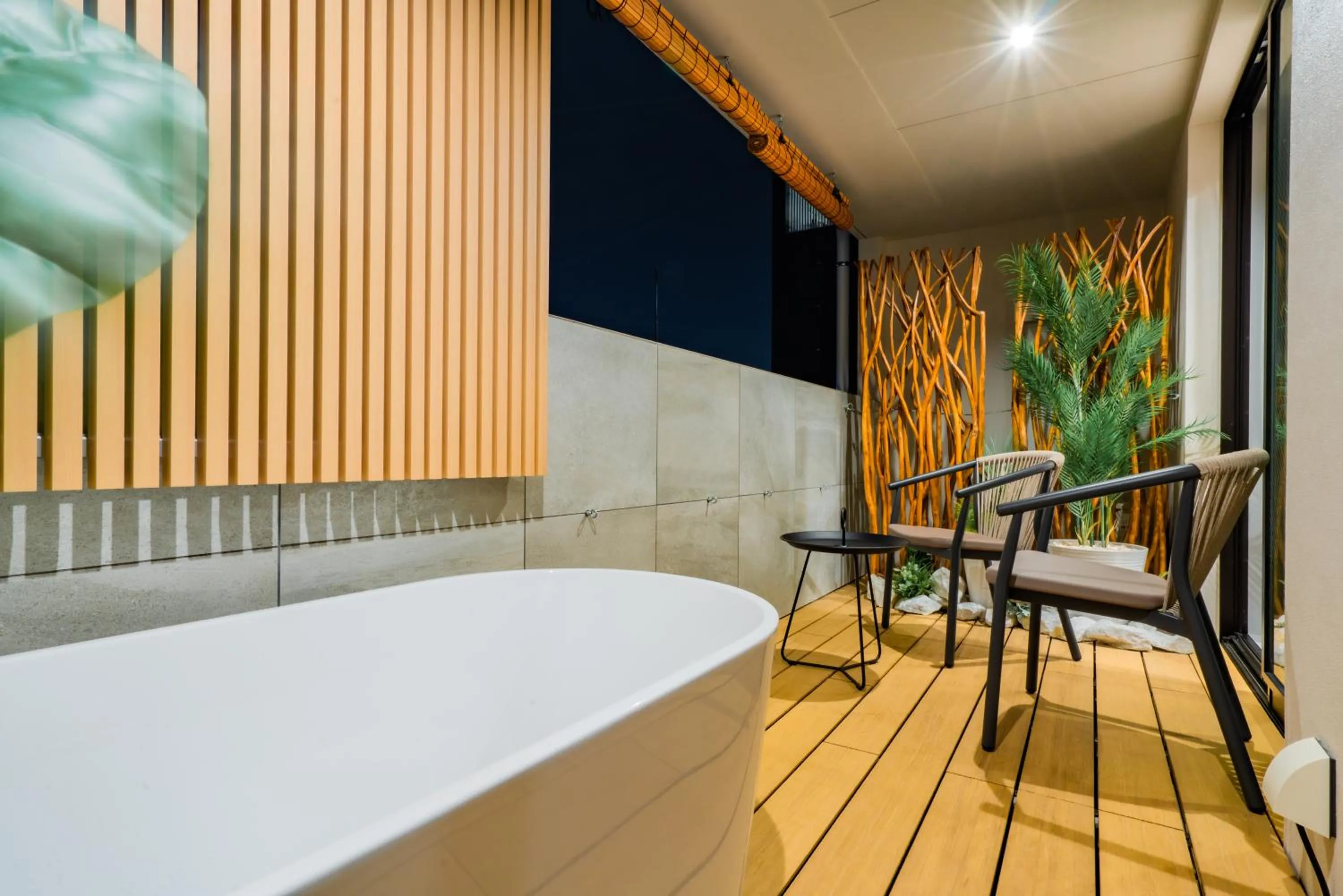 Hot Tub in Randor Hotel Hiroshima Prestige