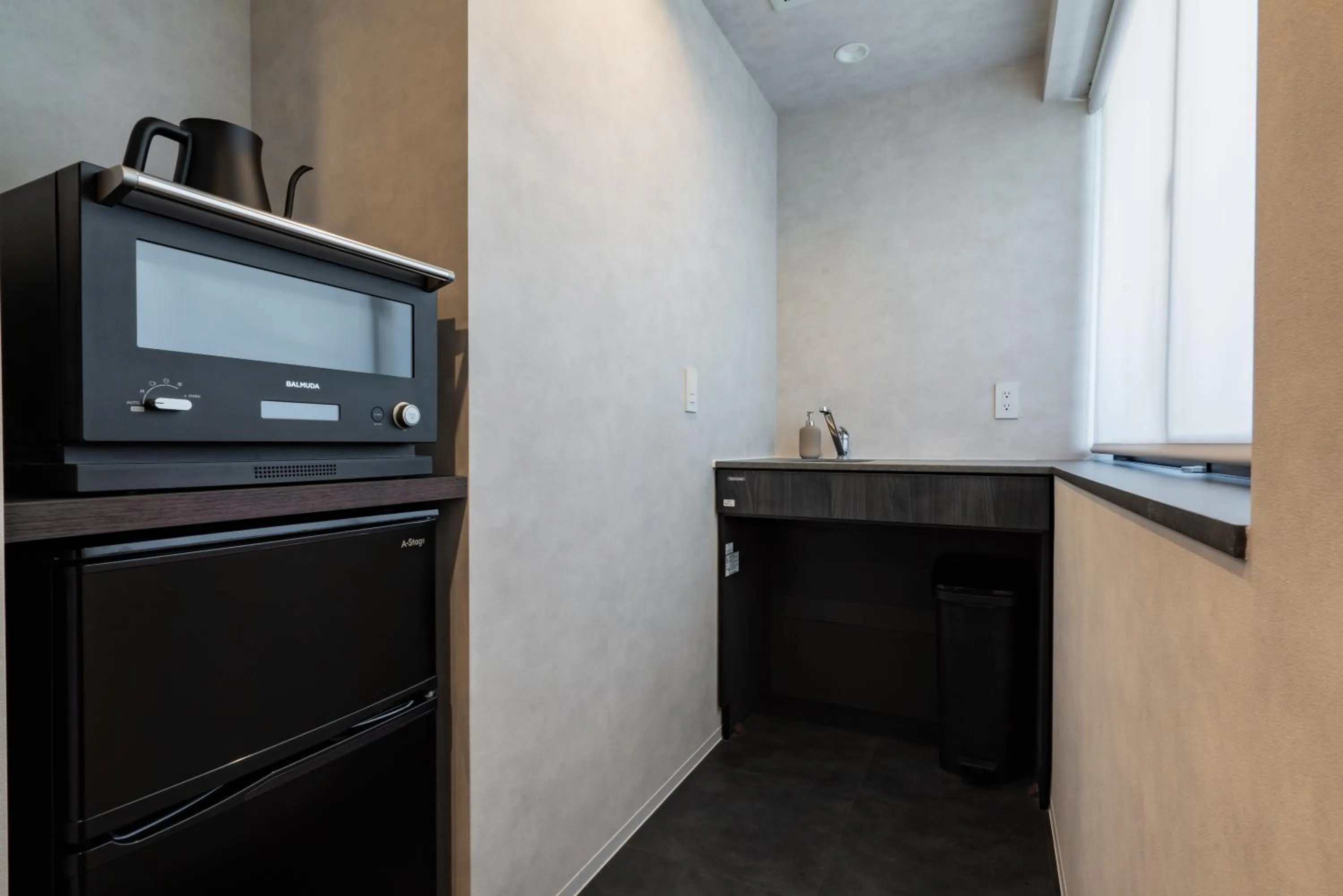 Kitchen or kitchenette in Randor Hotel Hiroshima Prestige