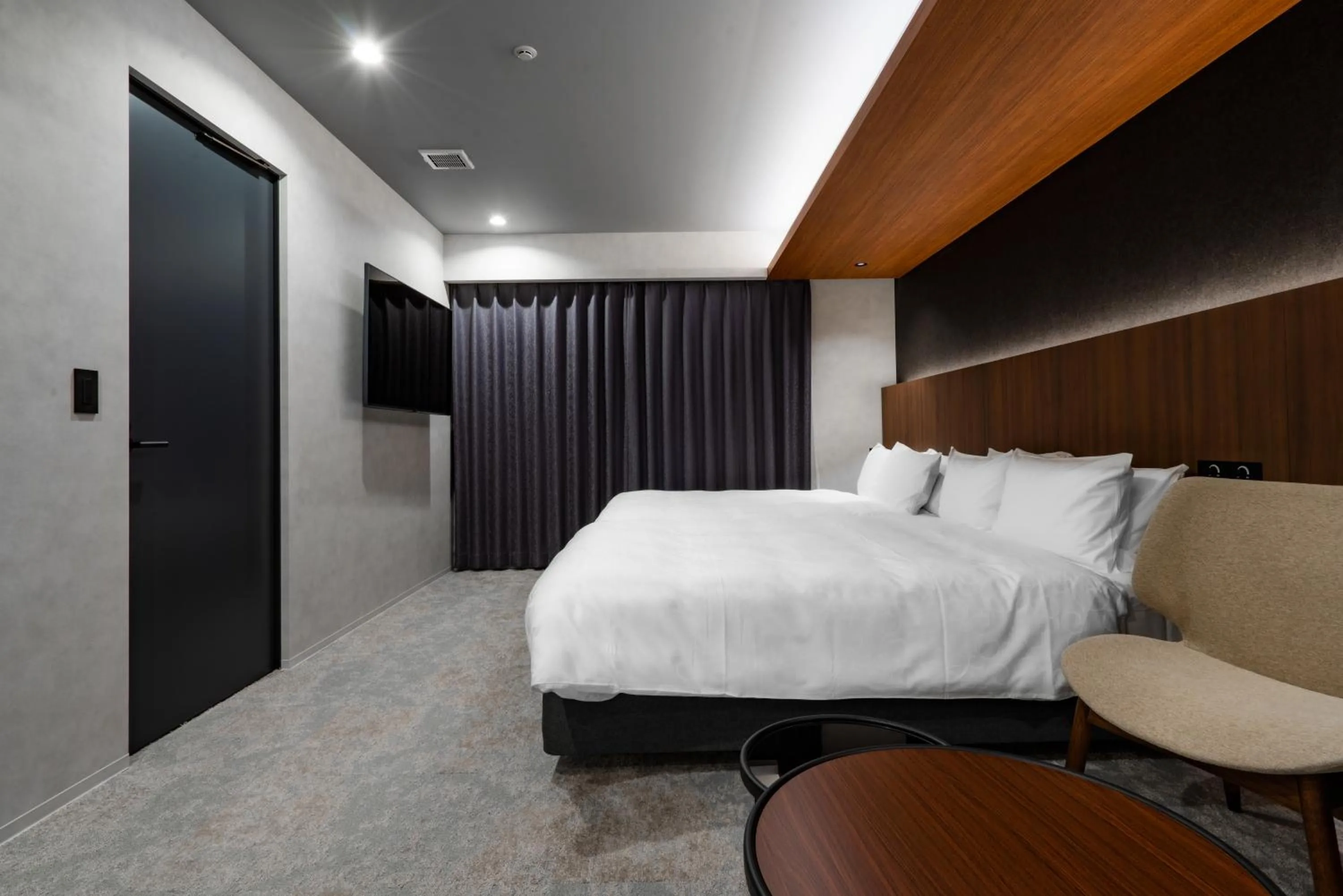 Bed in Randor Hotel Hiroshima Prestige