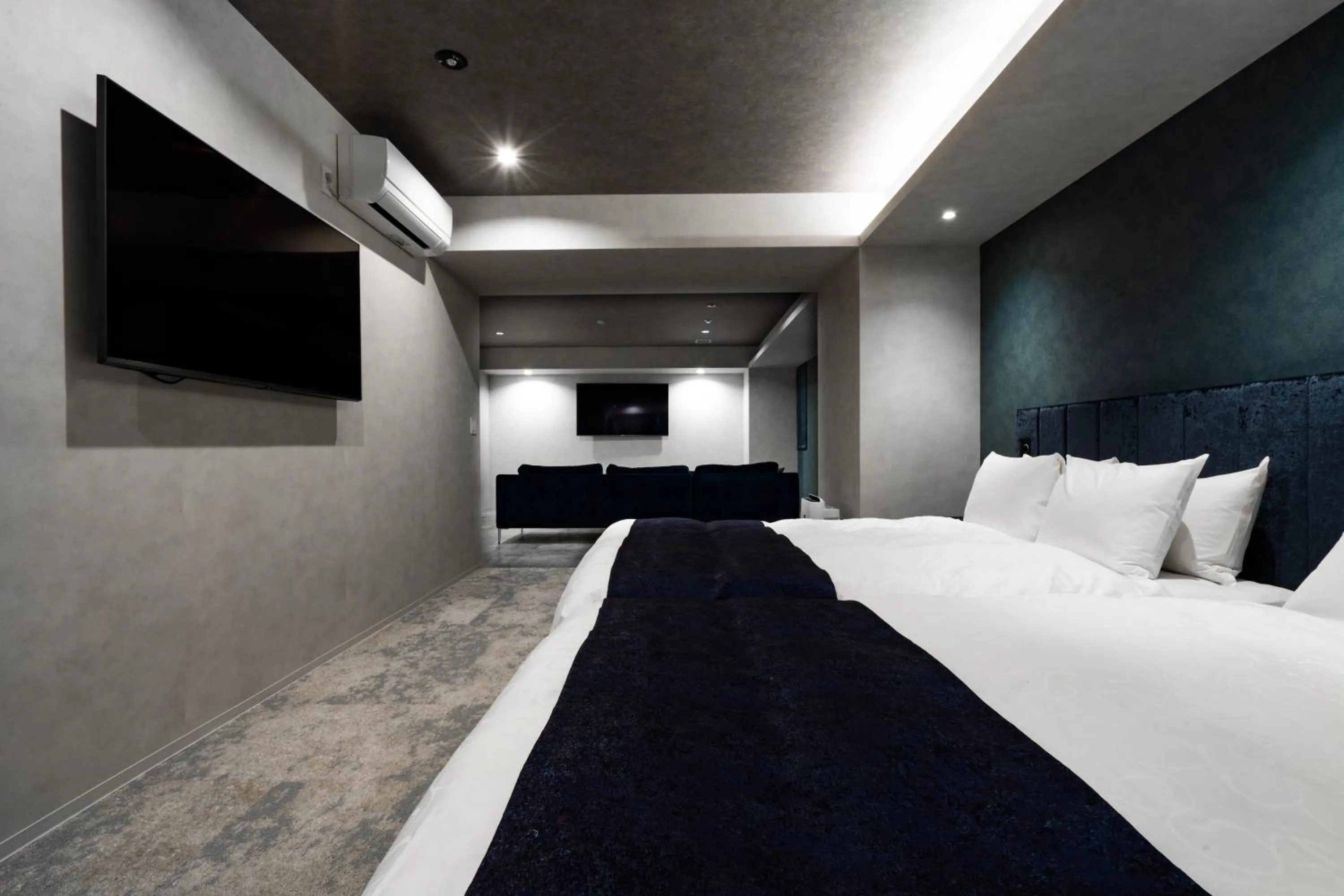 Photo of the whole room, Bed in Randor Hotel Hiroshima Prestige