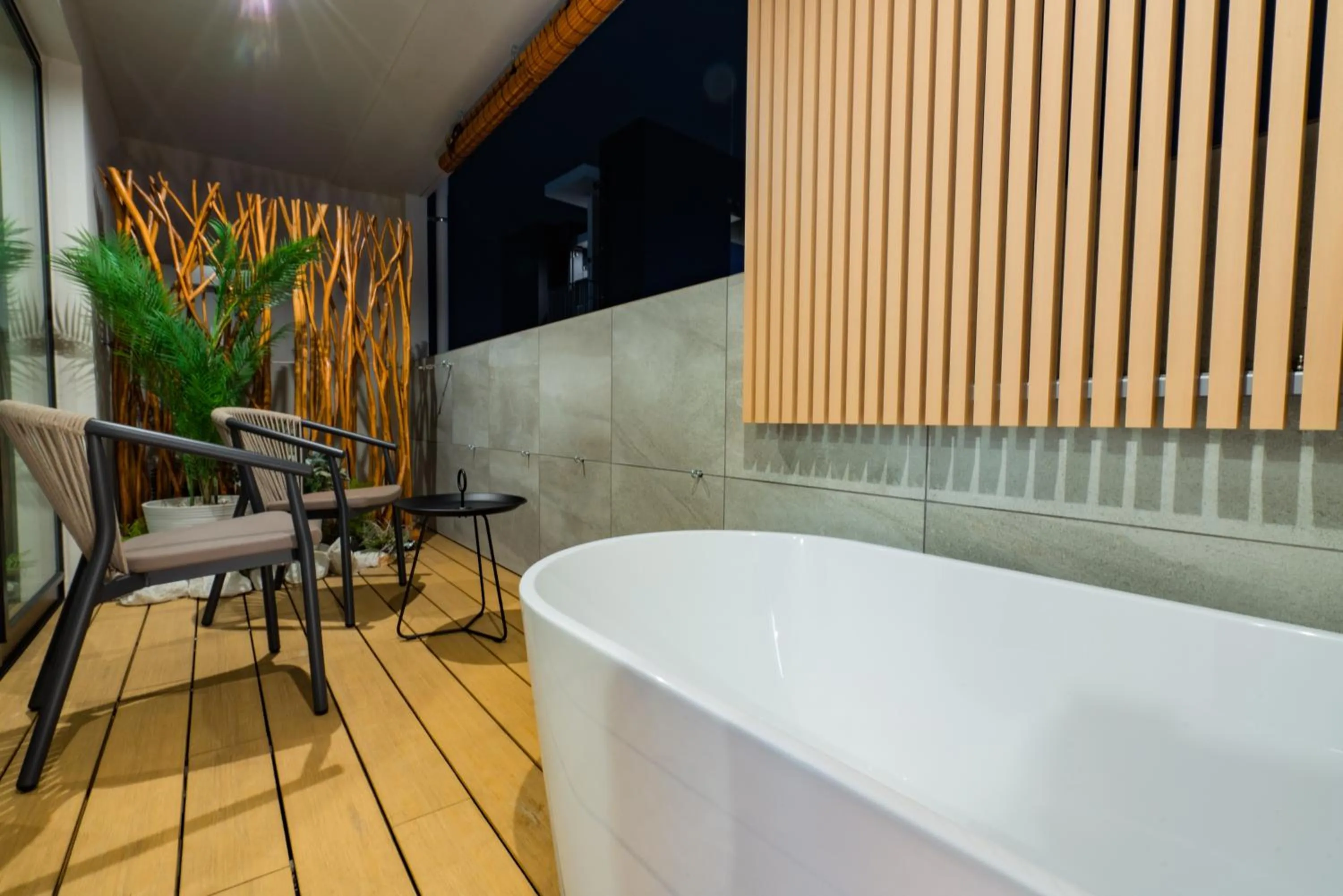 Hot Tub in Randor Hotel Hiroshima Prestige