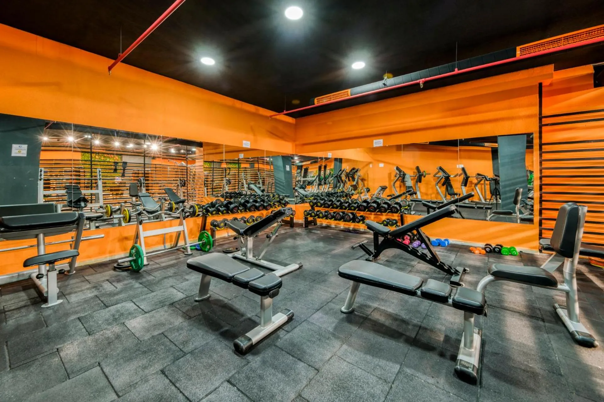 Fitness centre/facilities in Zin D Sefin Aparts