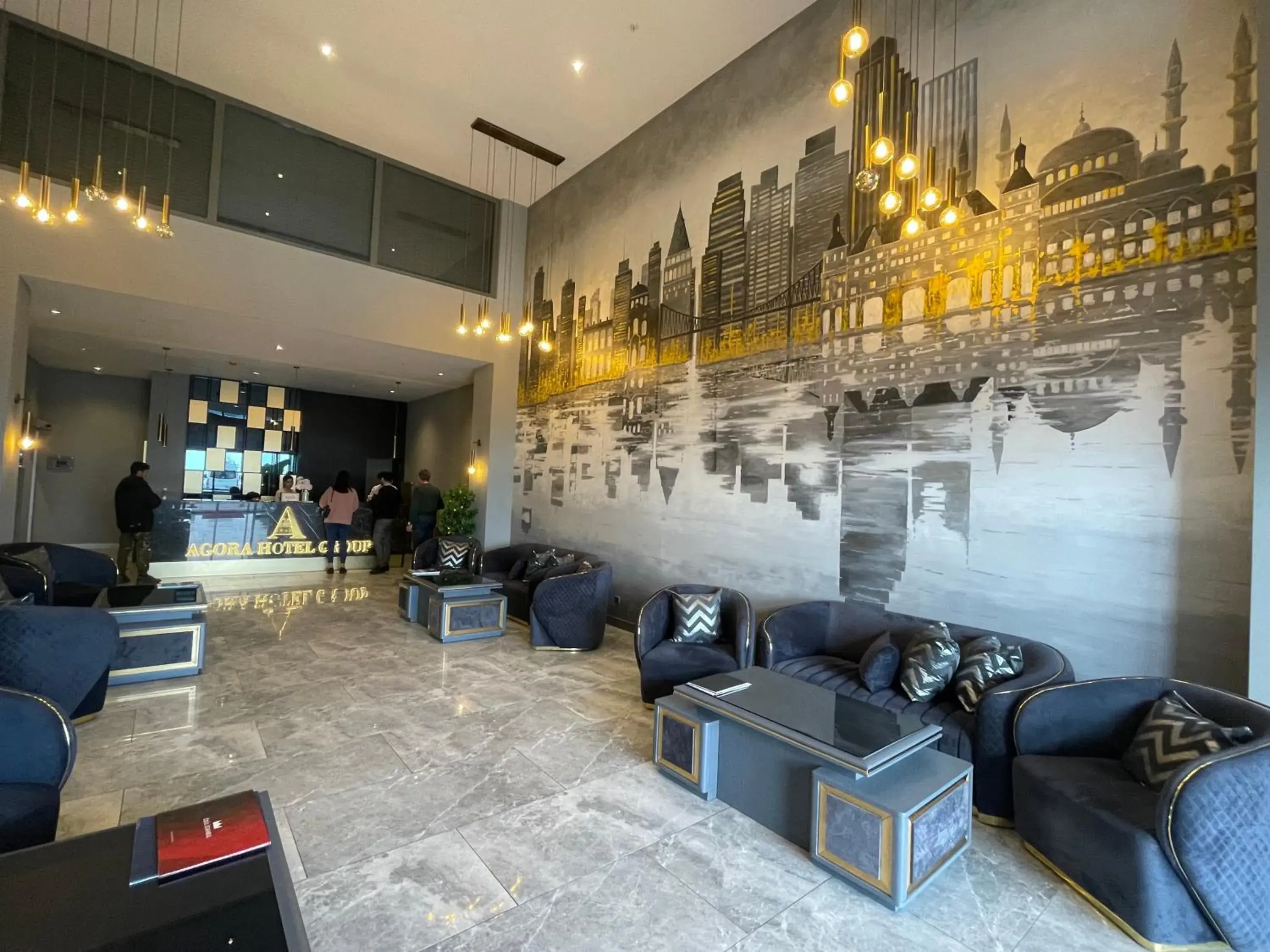 Lobby or reception in Agora Royal Residence Lobby or reception in Agora Royal Residence