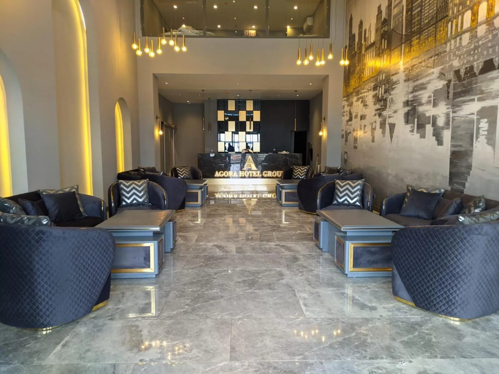 Lobby or reception in Agora Royal Residence