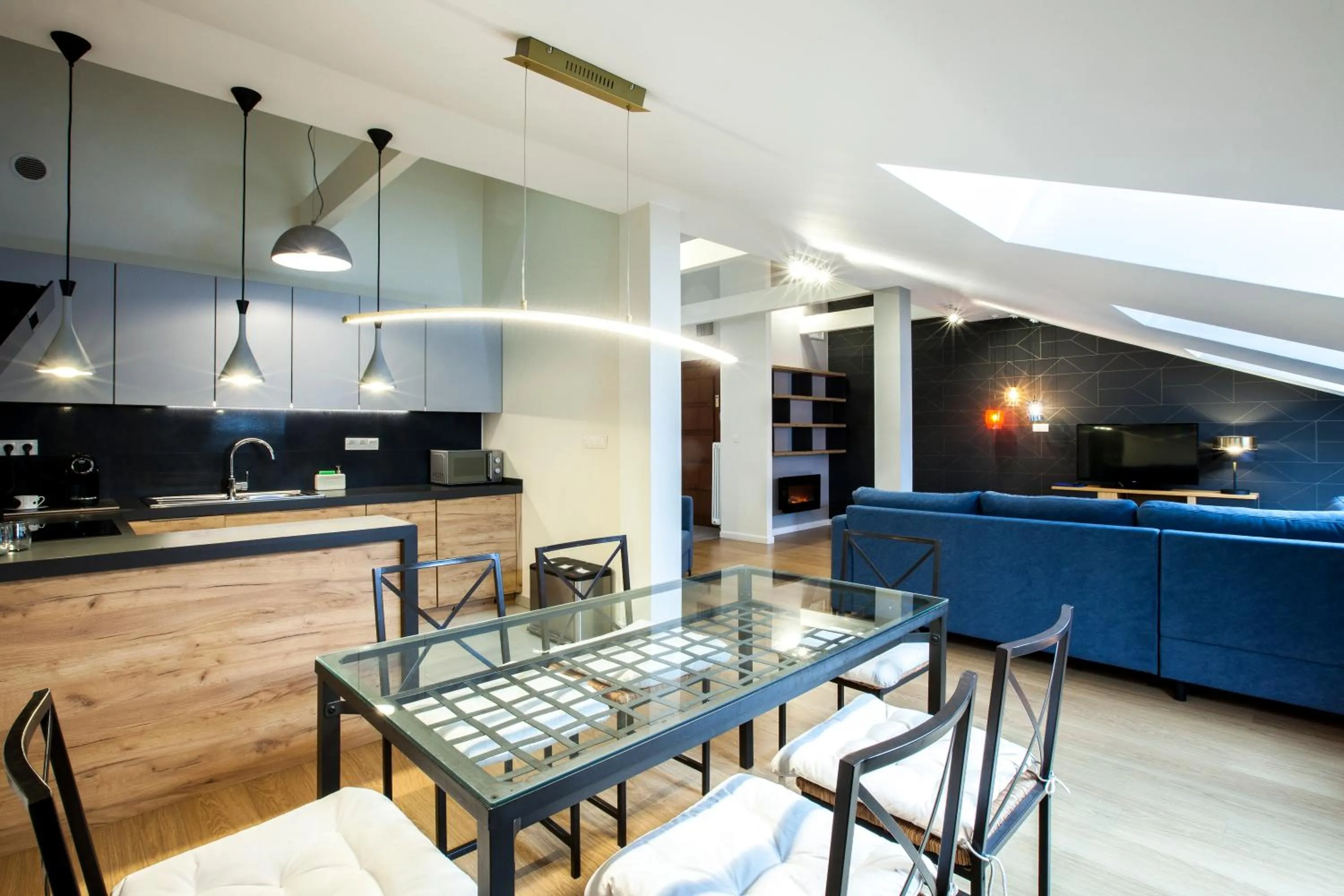 Kitchen or kitchenette in Portal House Apartments