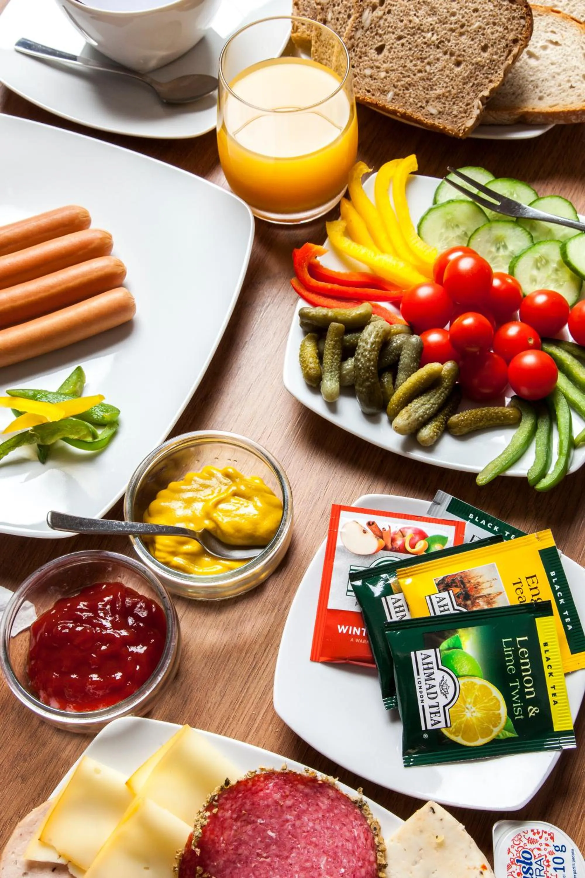 Food and drinks in Portal House Apartments