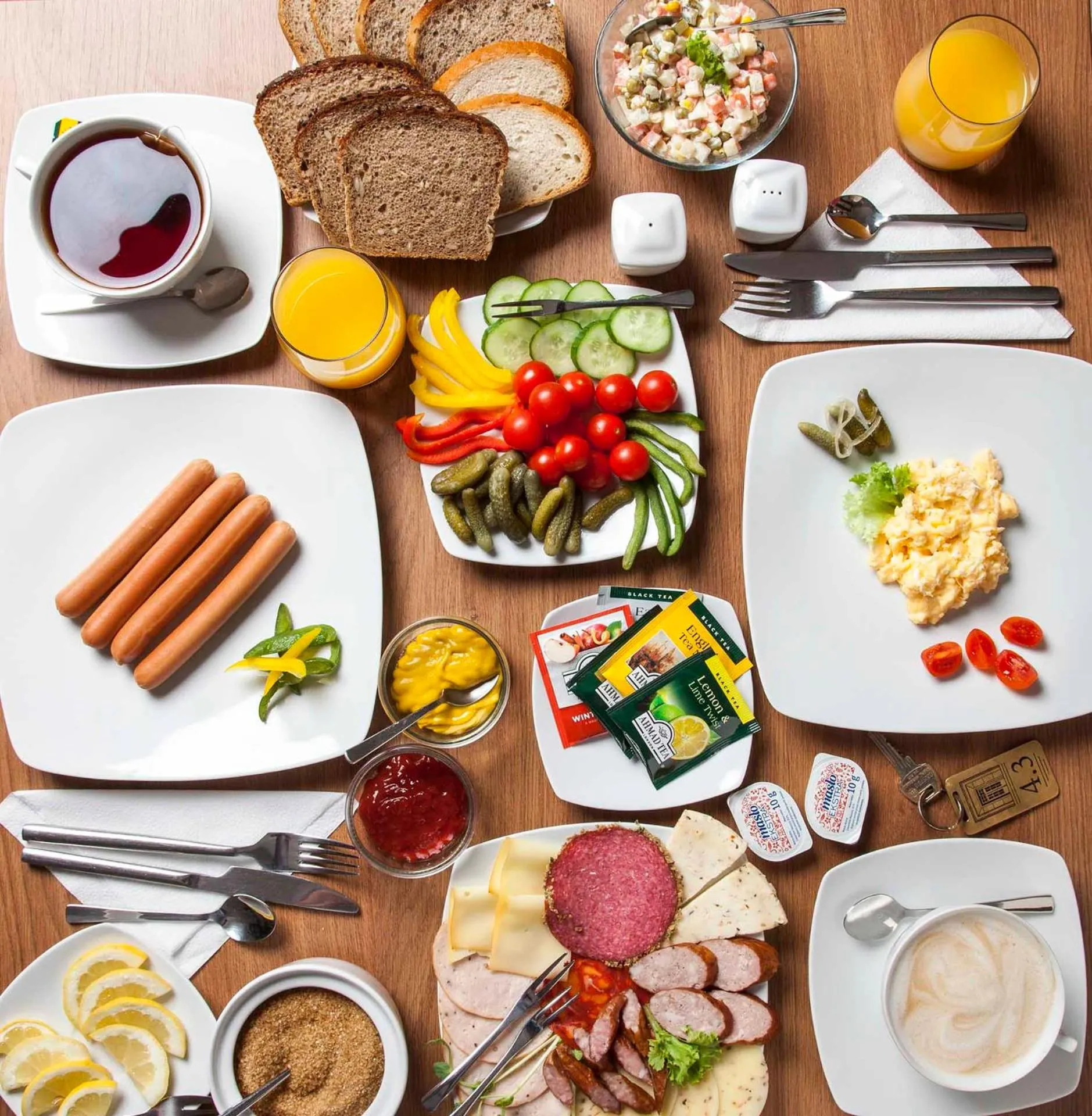 Breakfast in Portal House Apartments