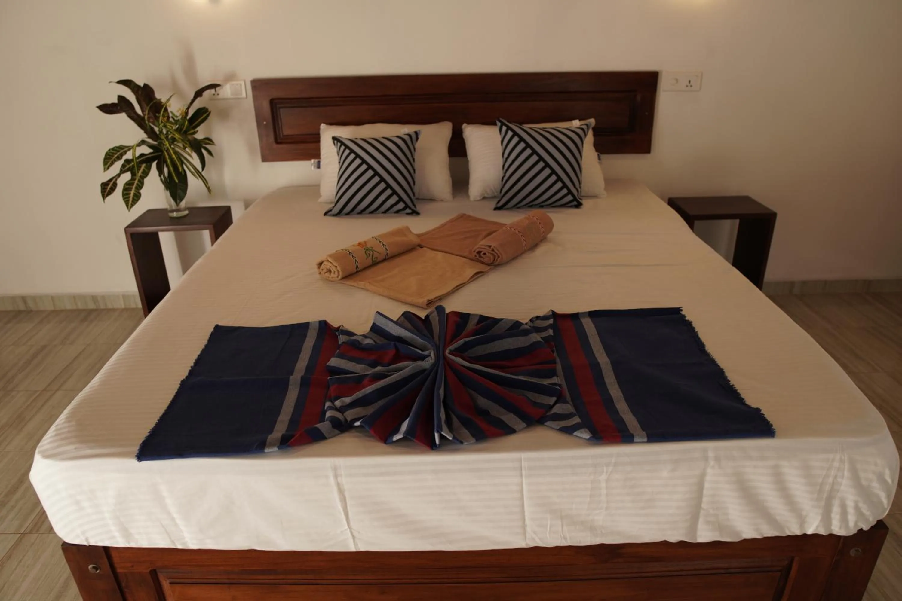 Bed in Surf Nest Hiriketiya