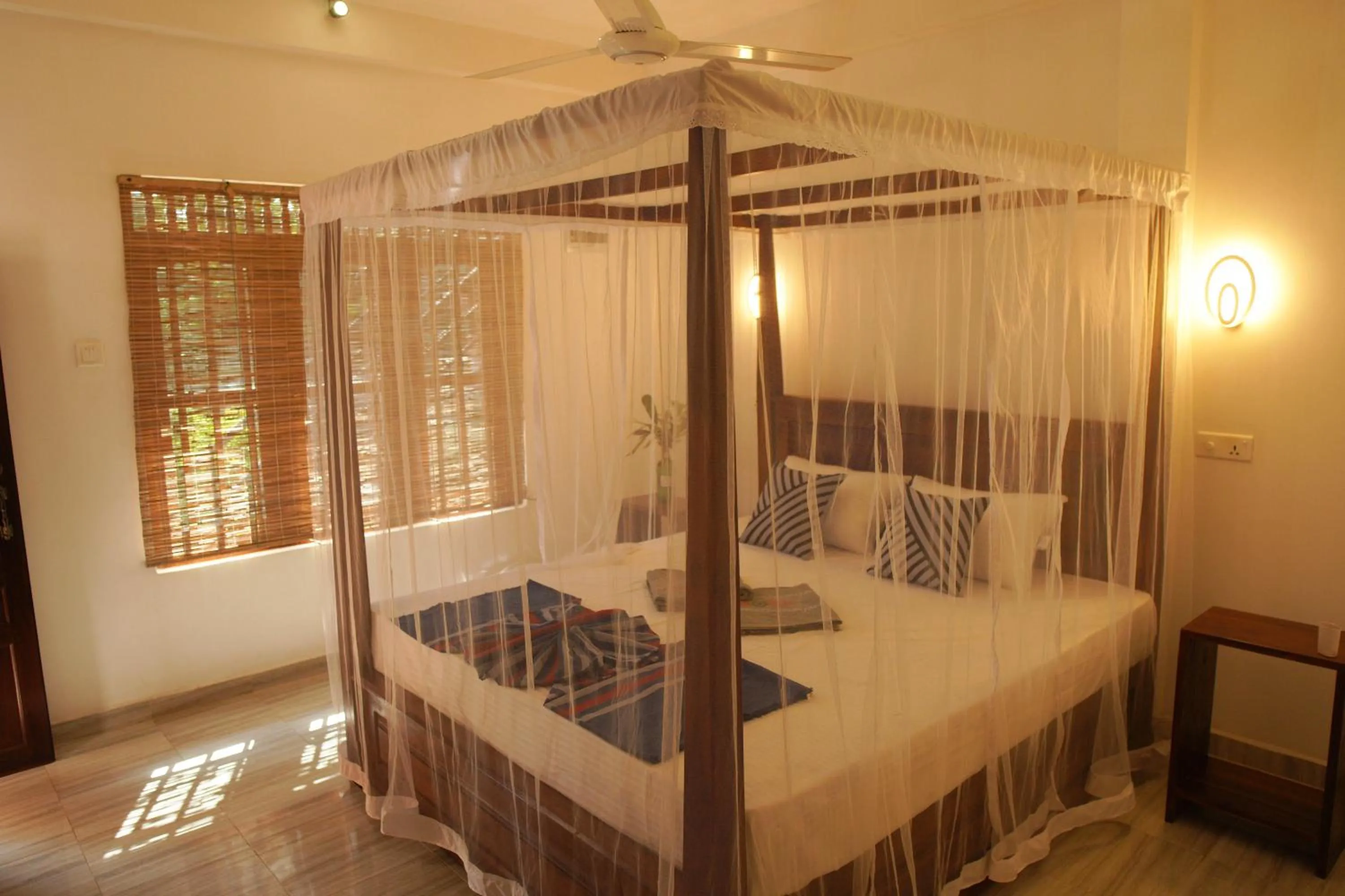 Bed in Surf Nest Hiriketiya
