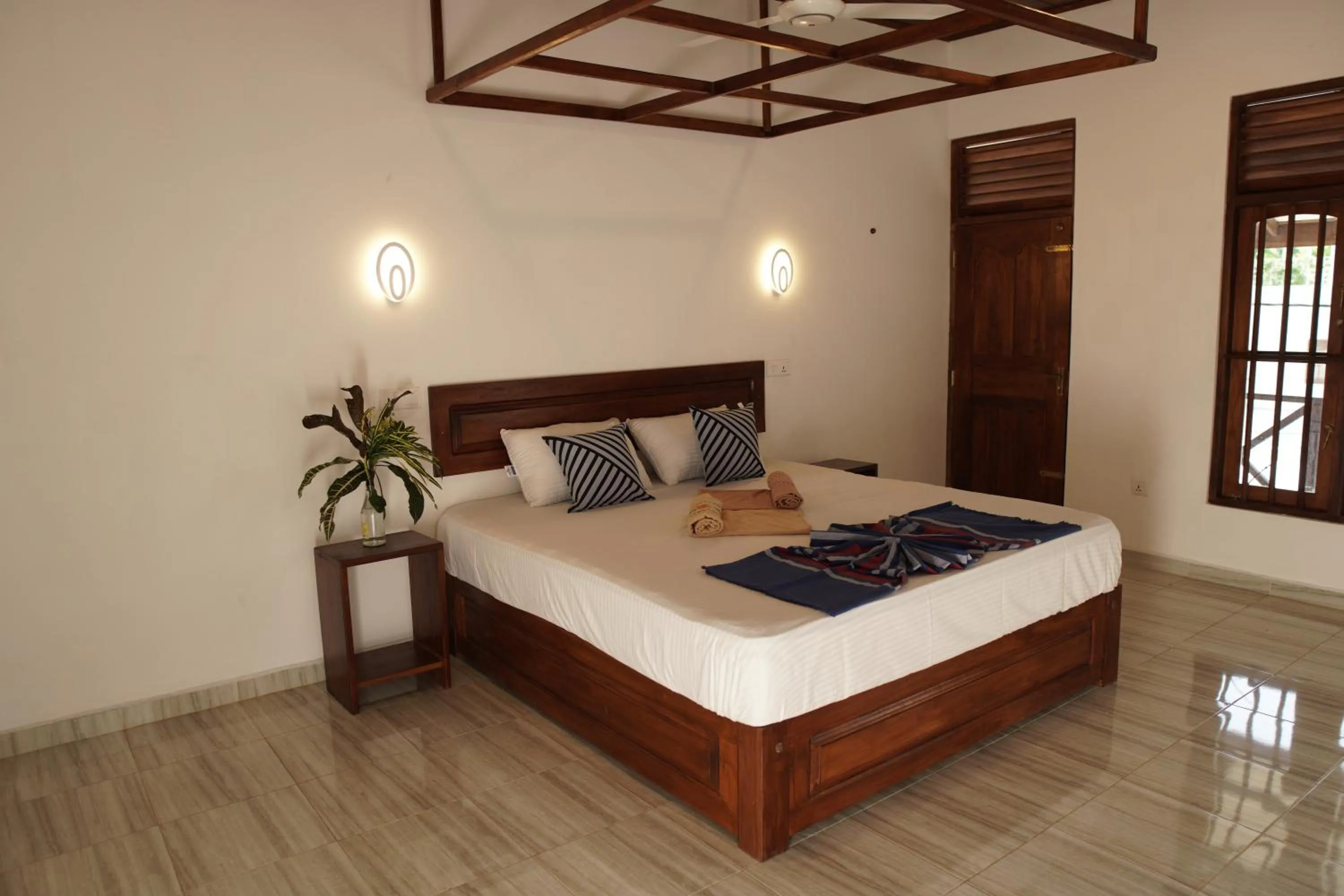 Bed in Surf Nest Hiriketiya
