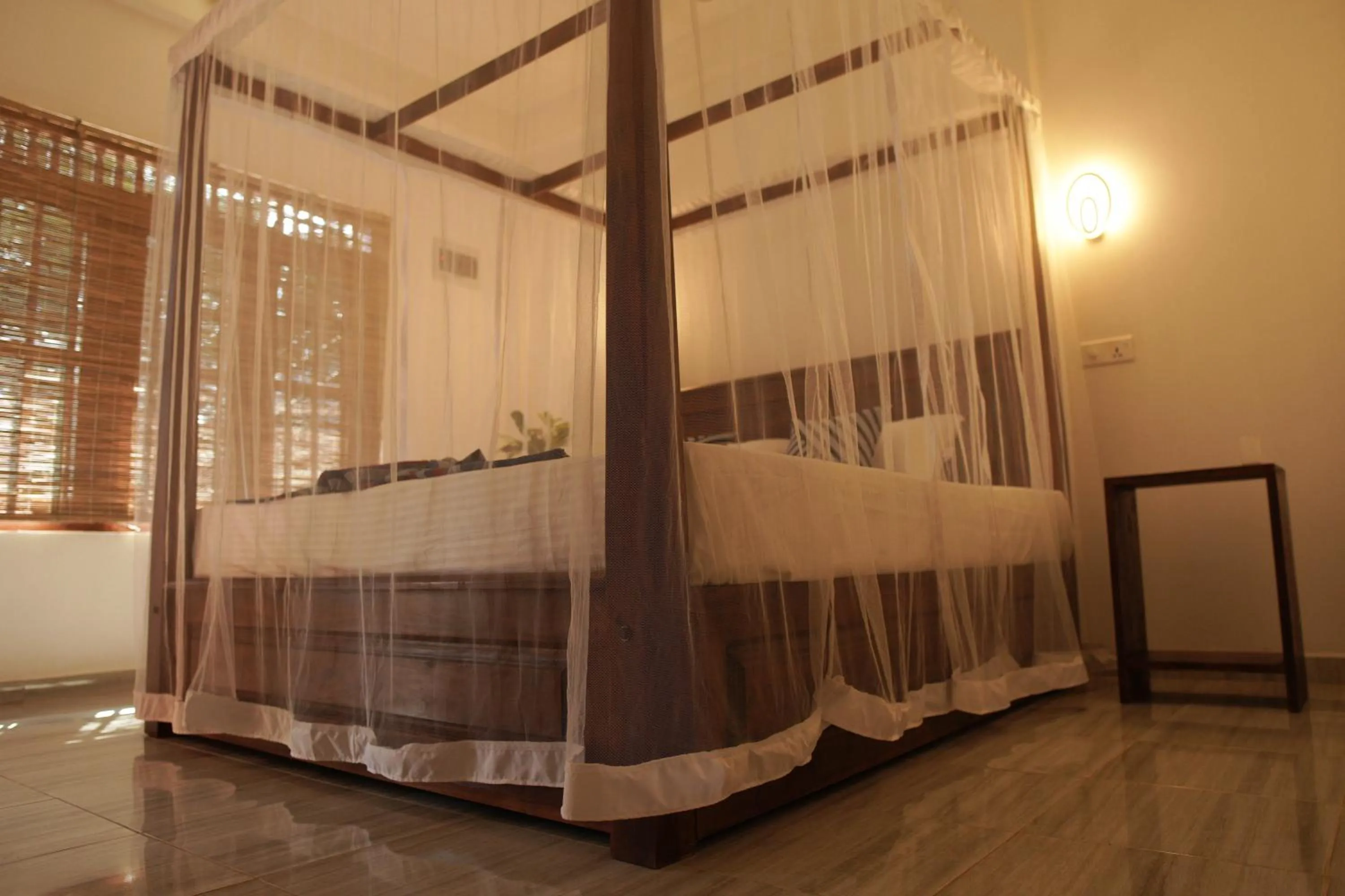 Bed in Surf Nest Hiriketiya