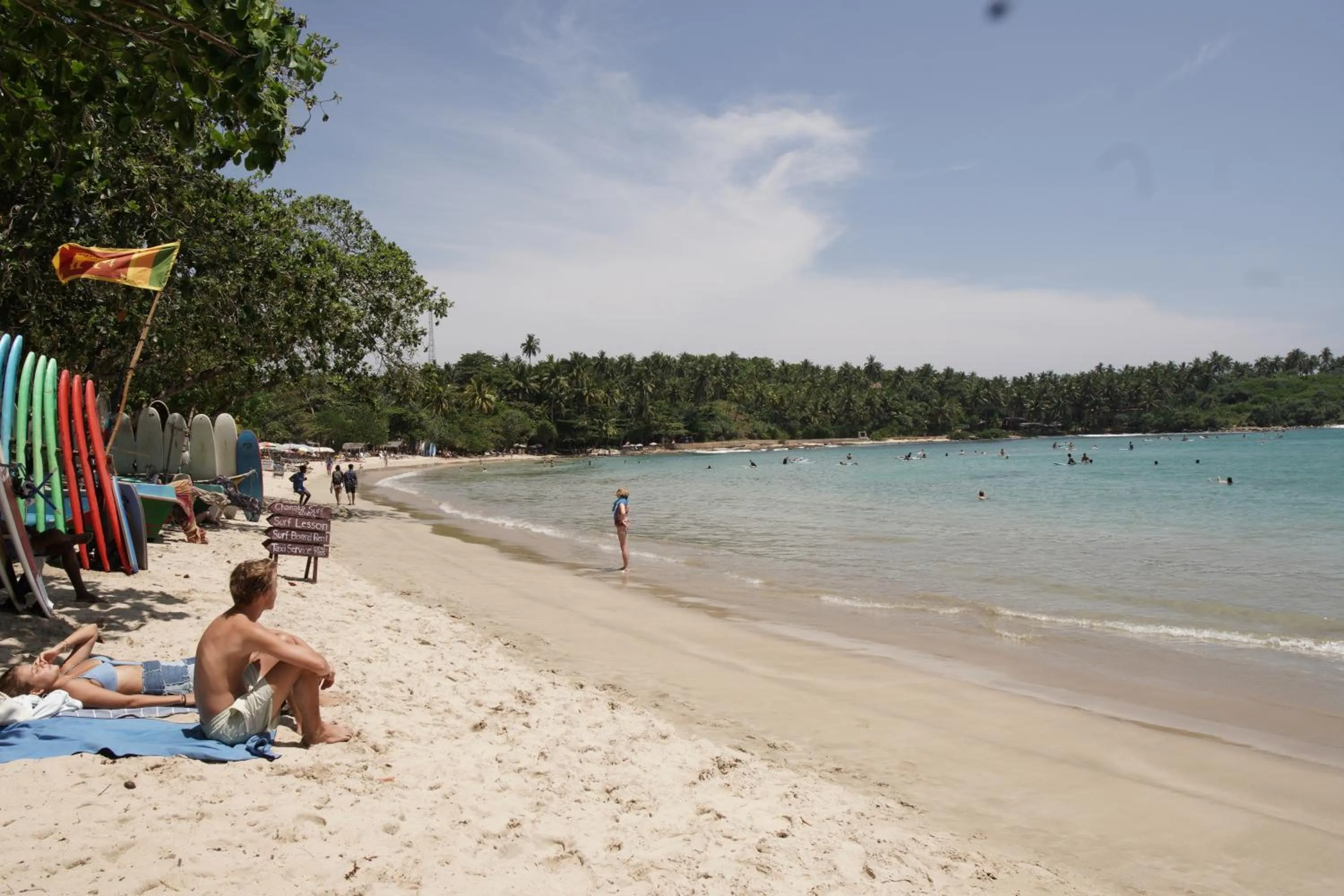 Beach in Surf Nest Hiriketiya