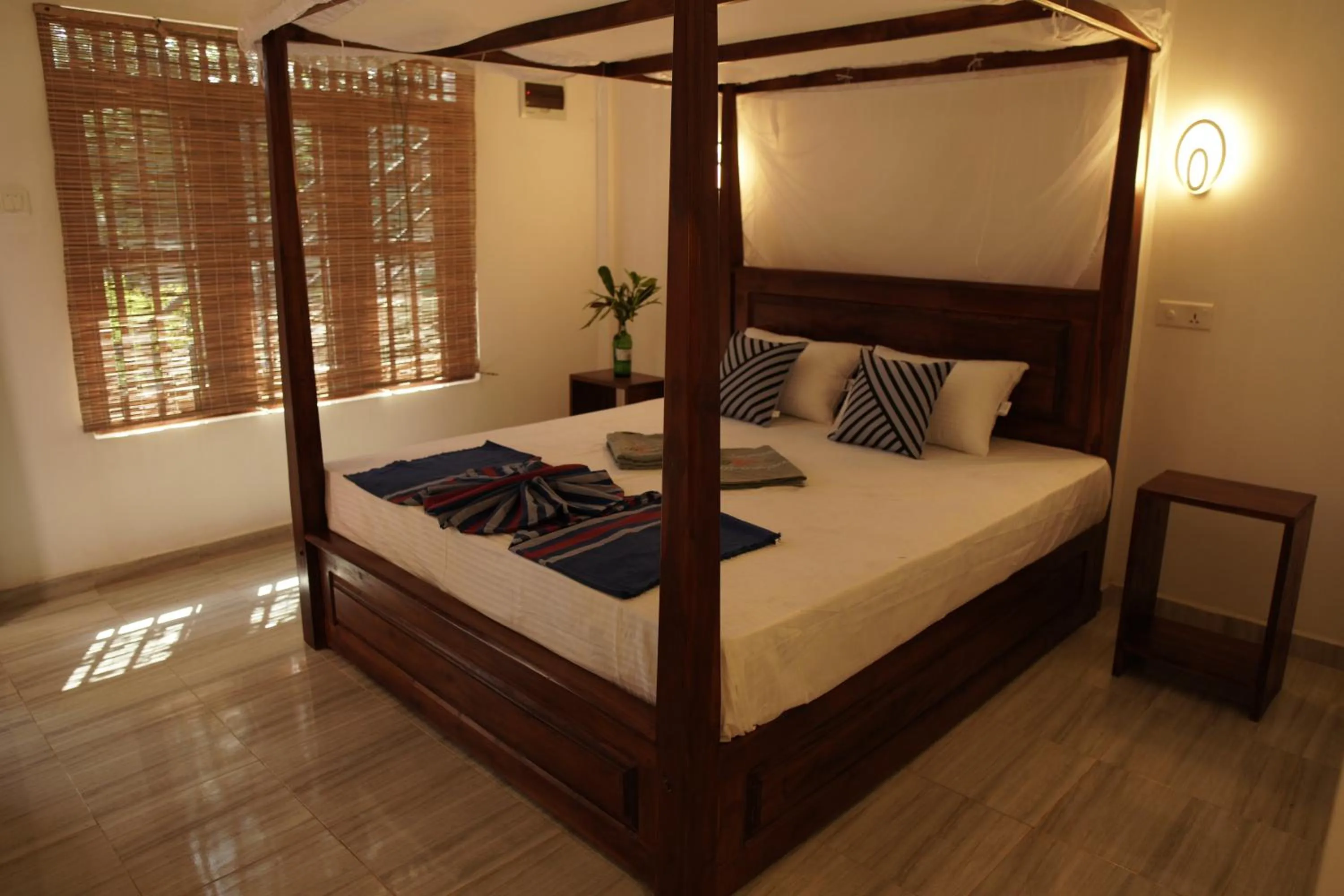 Bed in Surf Nest Hiriketiya