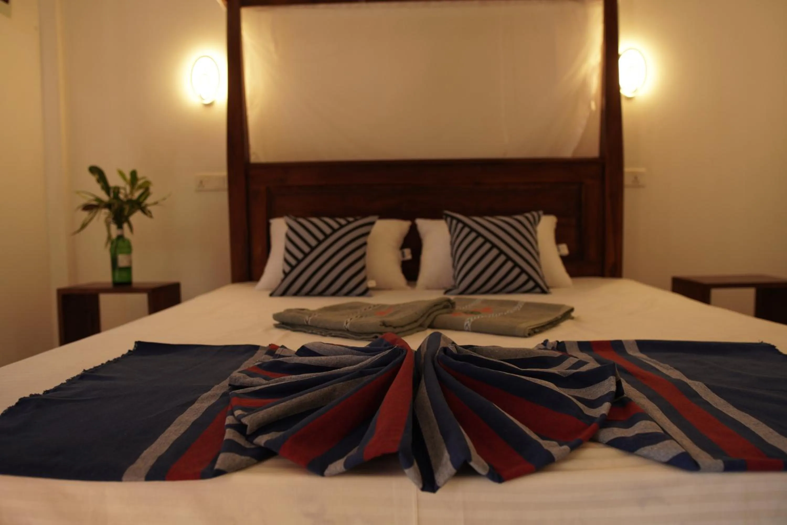 Bed in Surf Nest Hiriketiya