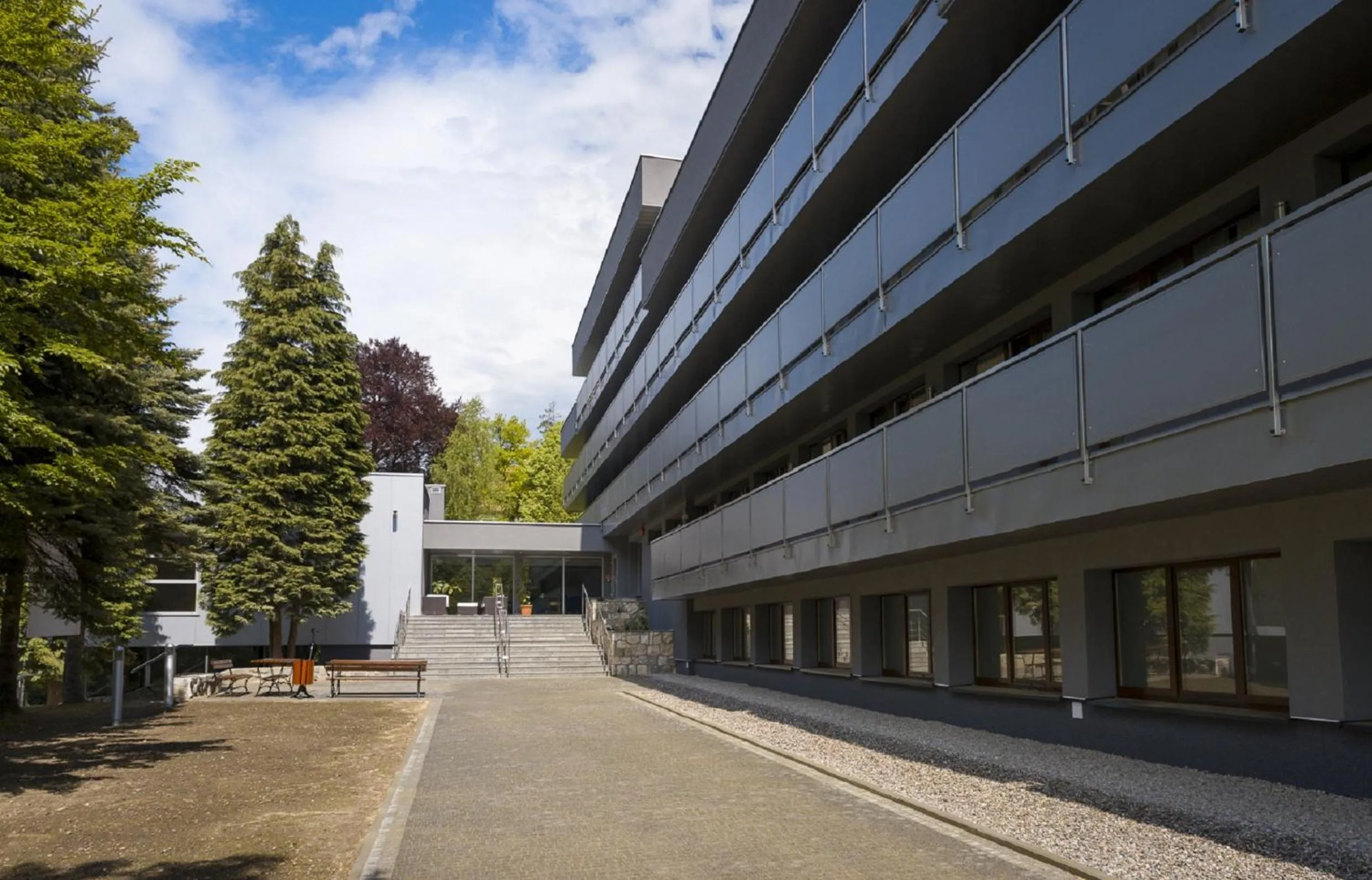 Property building in Hotel Trojan