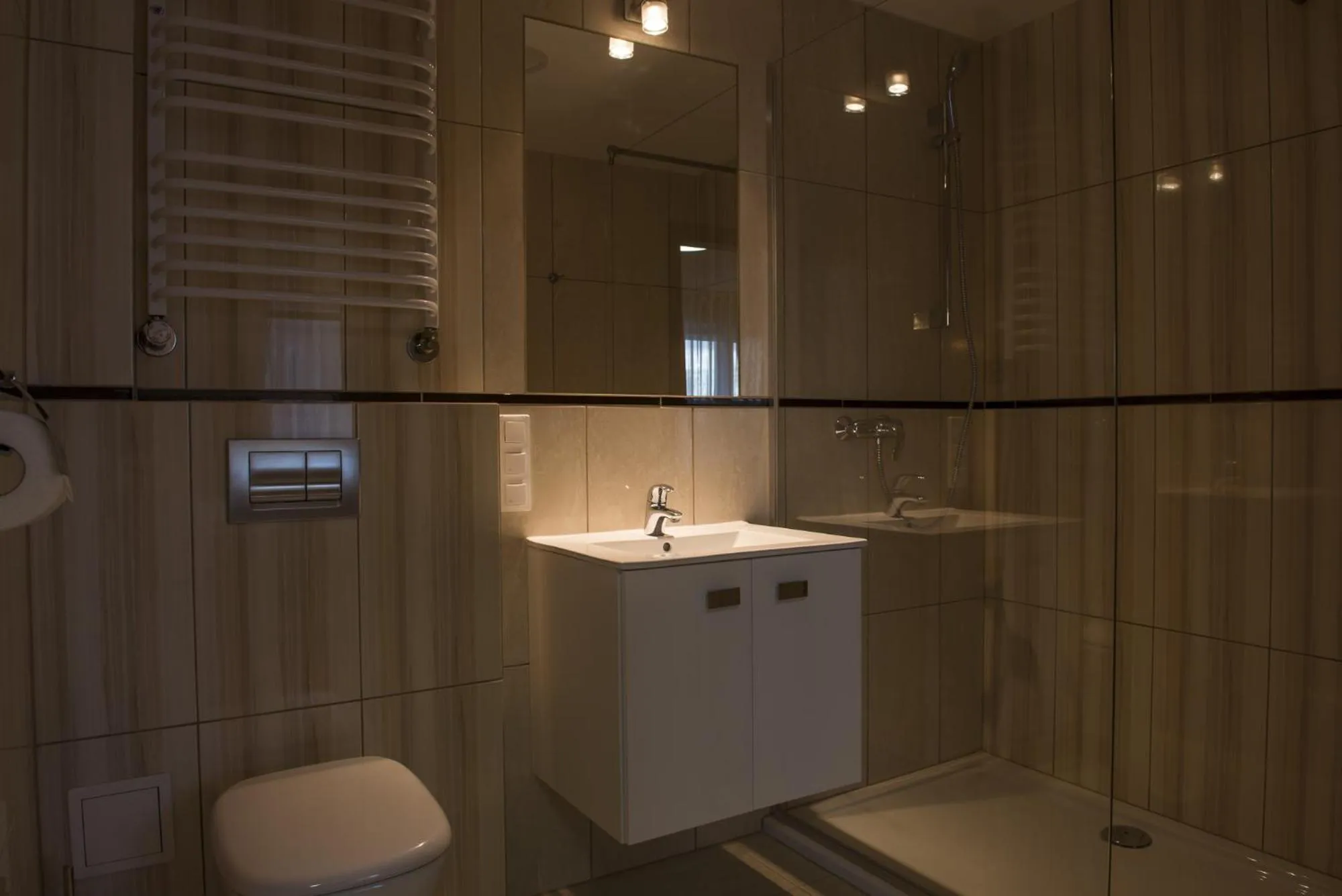 Bathroom in Hotel Trojan