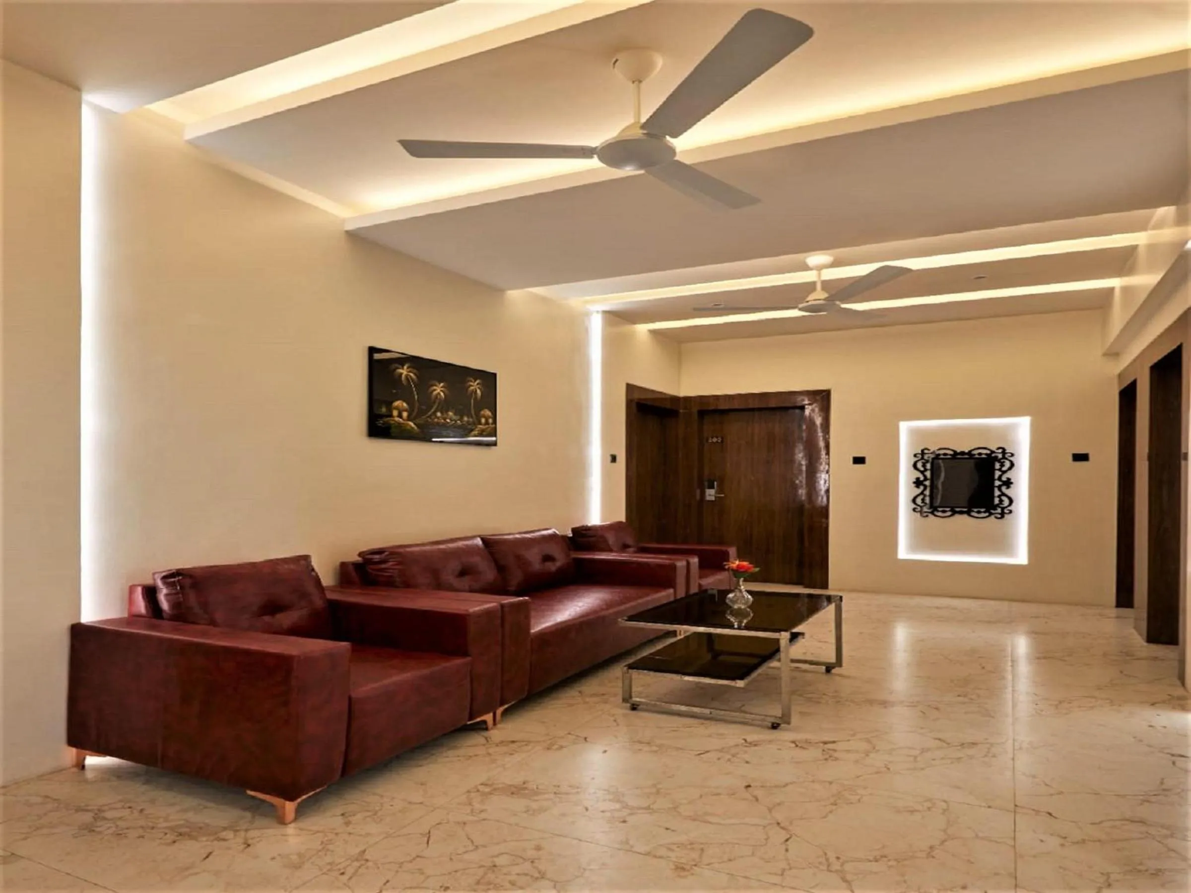 Seating area in Hotel Rose Gold