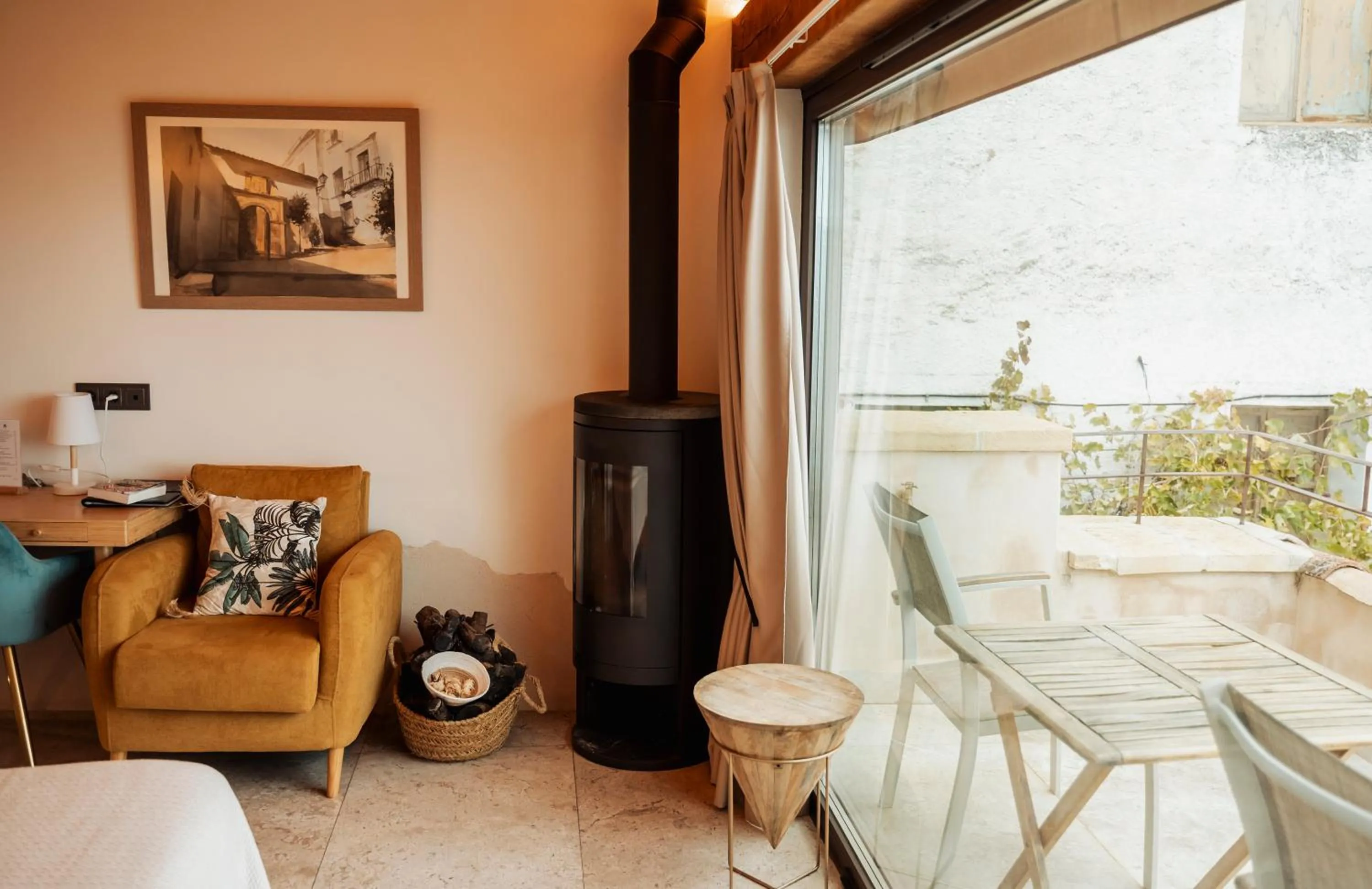 Balcony/Terrace in Hotel Boutique Poeta Jorge Manrique