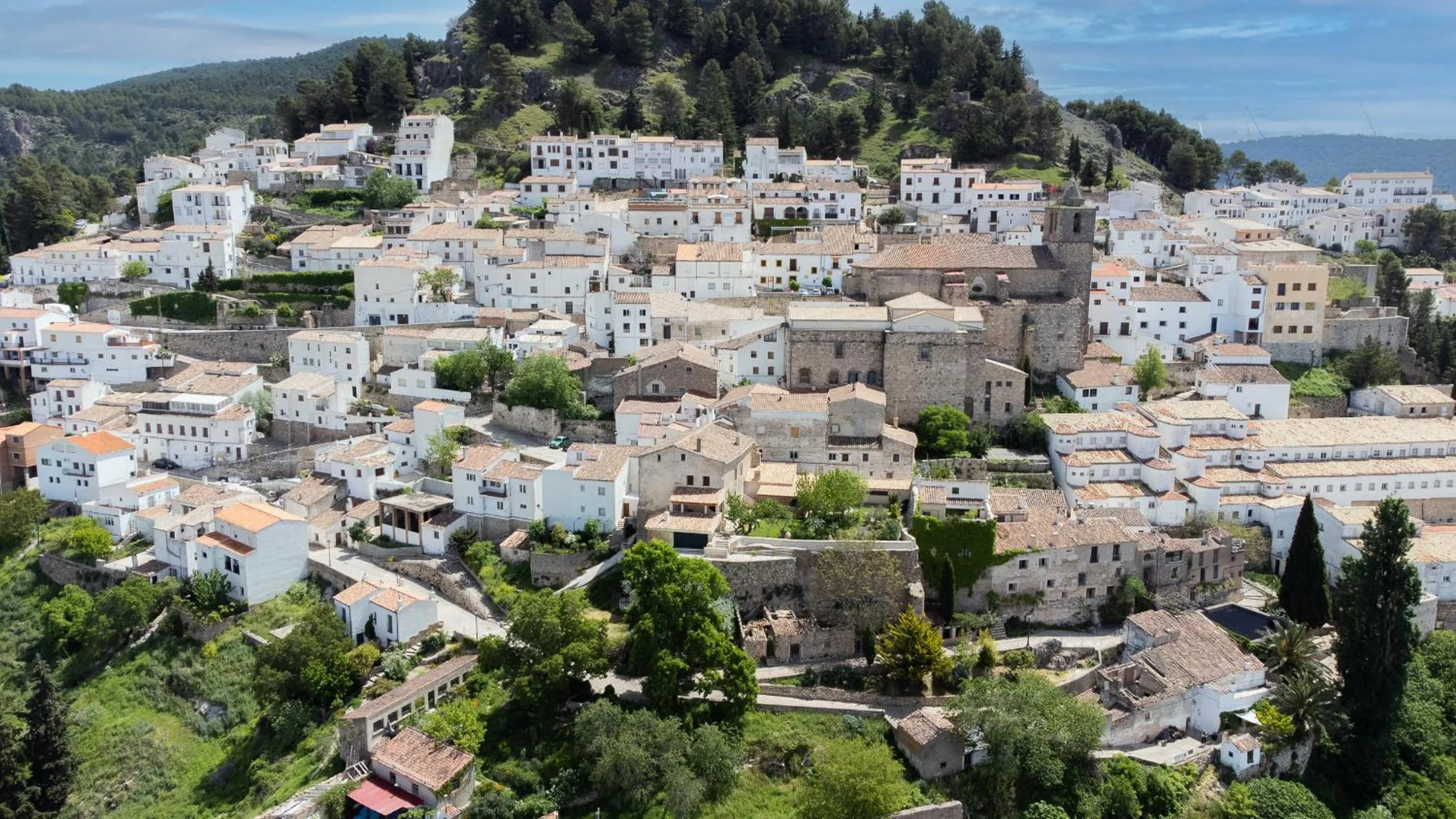 Natural landscape in Hotel Poeta Jorge Manrique