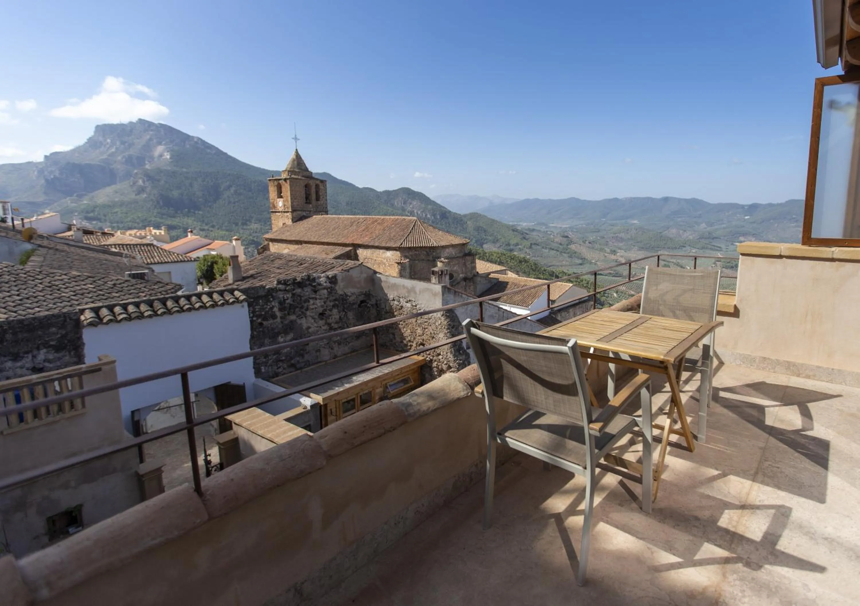 Balcony/Terrace in Hotel Poeta Jorge Manrique