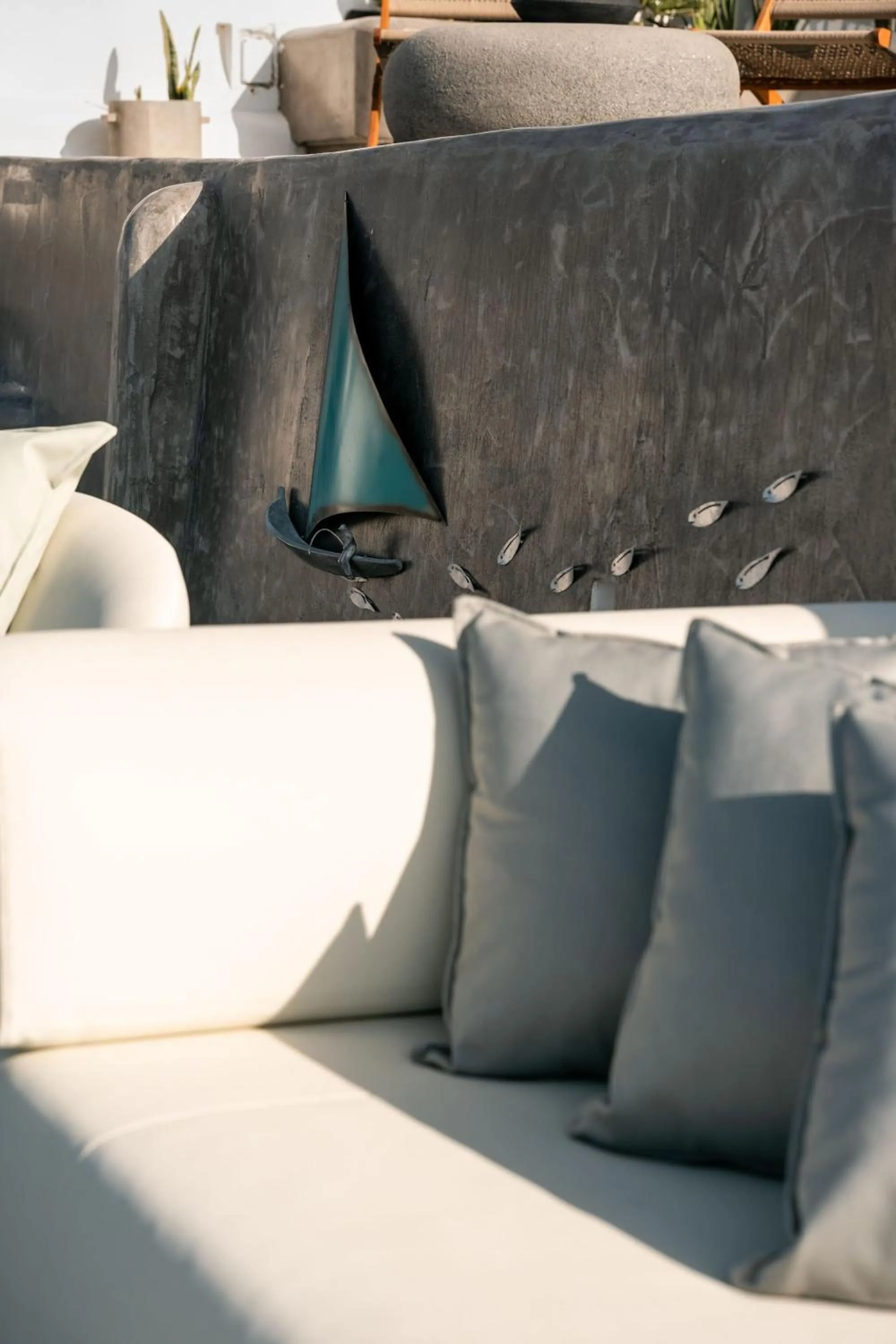 Decorative detail in Nelya Suites