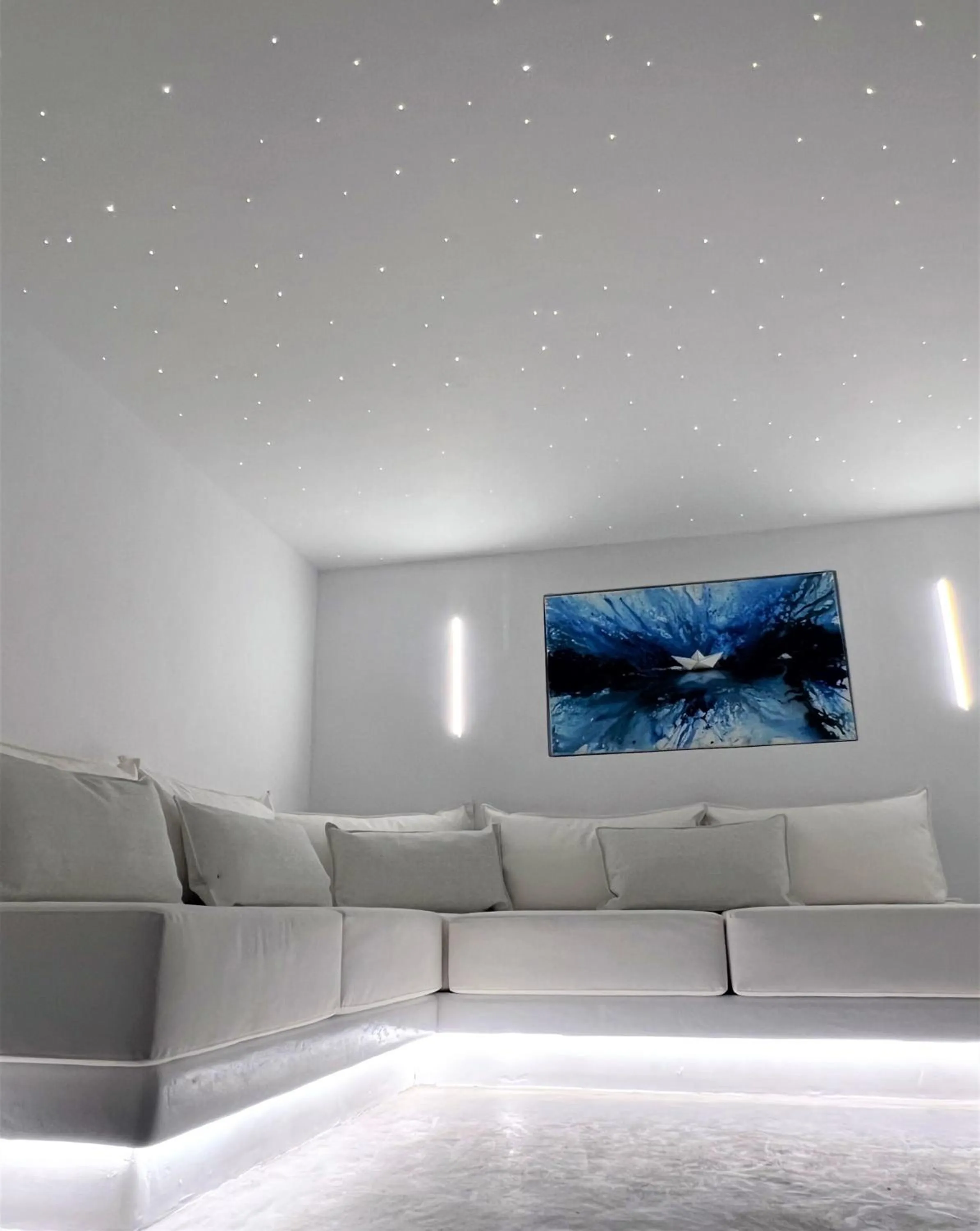 Living room in Nelya Suites