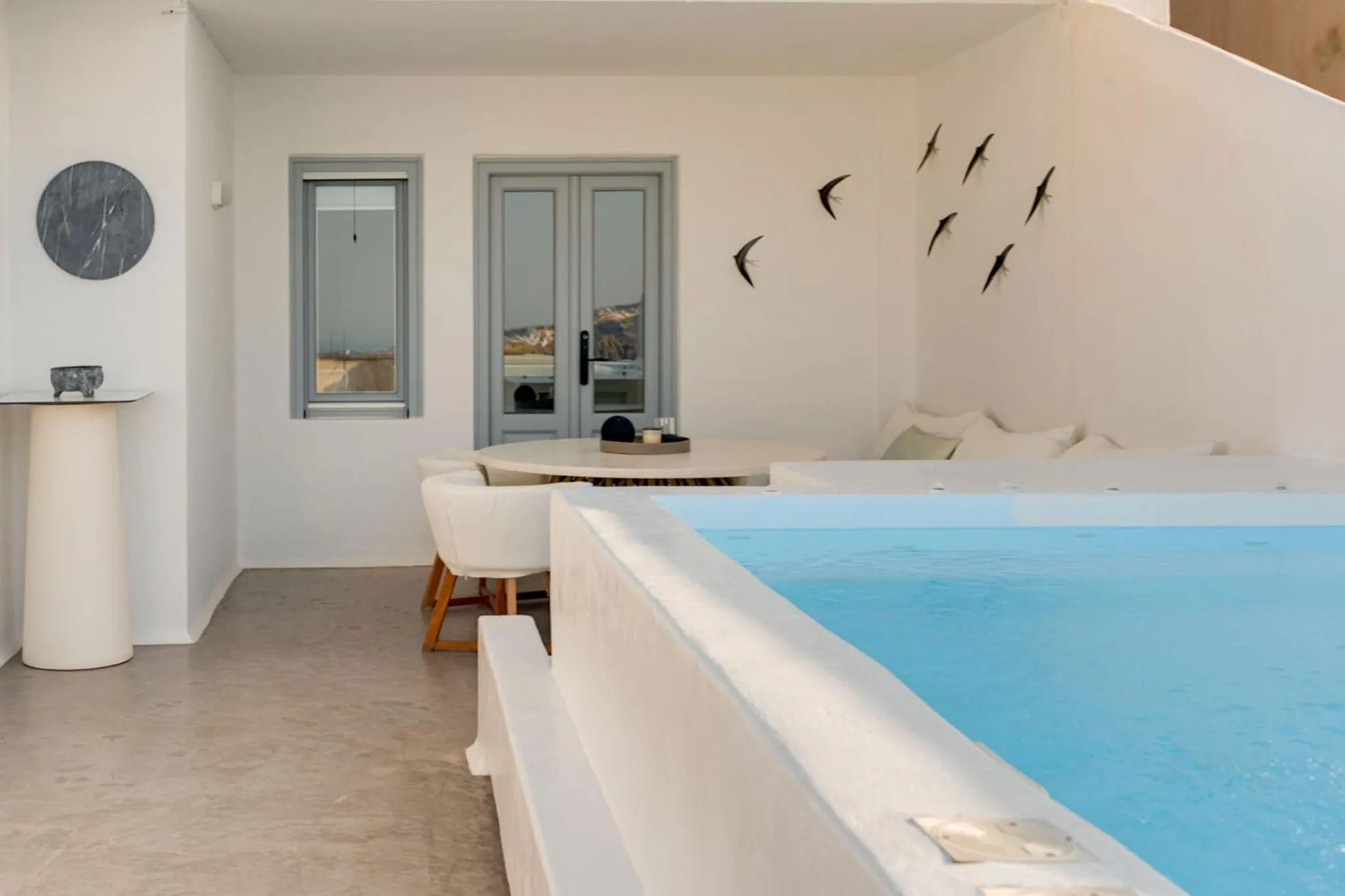 Hot Tub in Nelya Suites