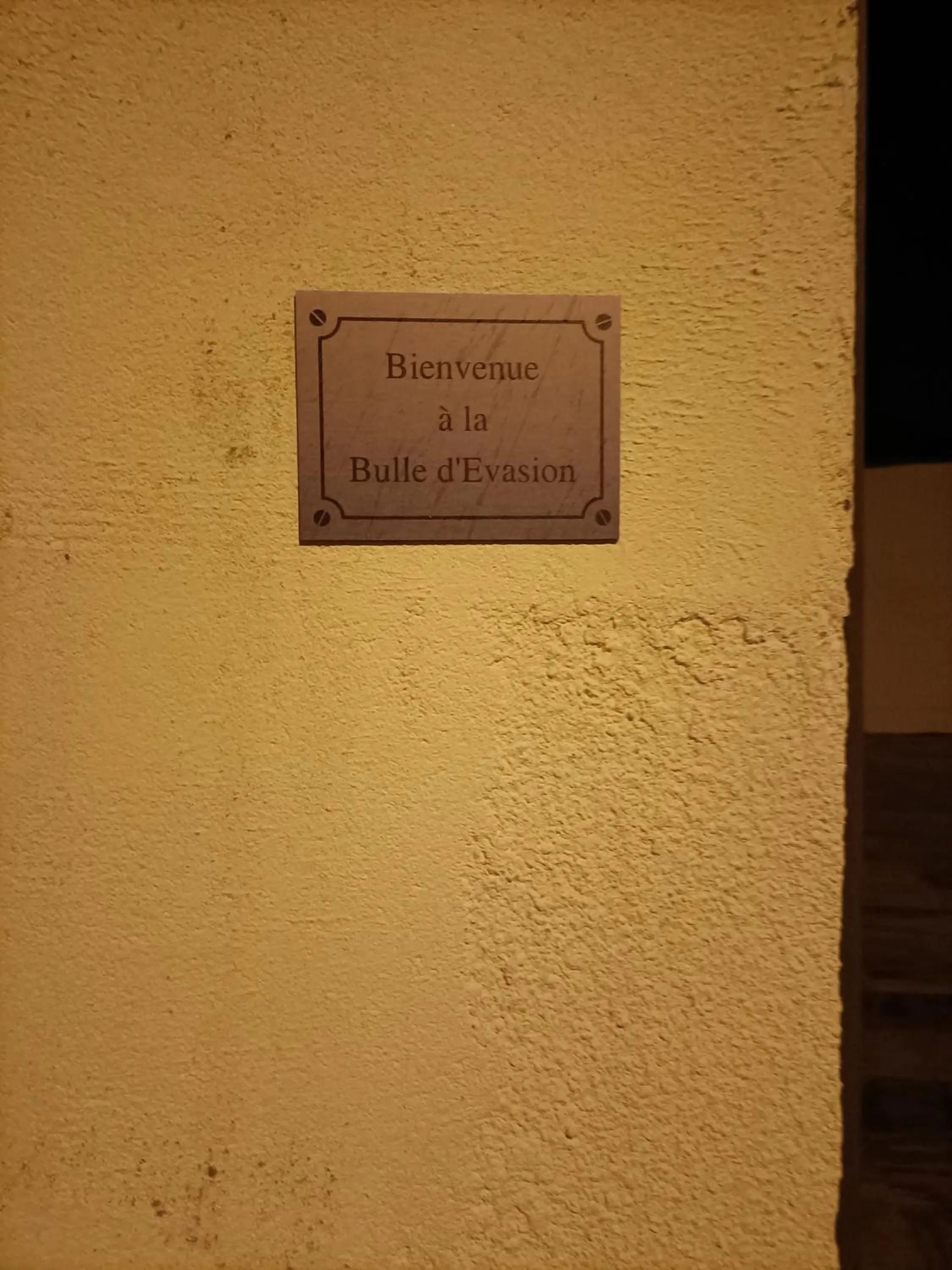 Bulle d'évasion