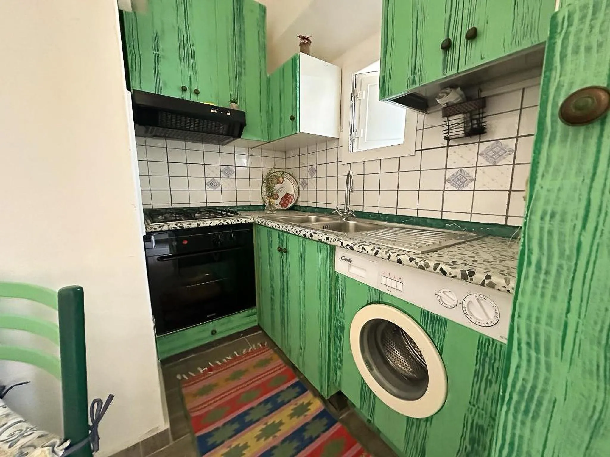 Kitchen or kitchenette in Villa dei Sogni - Aparthotel Ischia Ponte